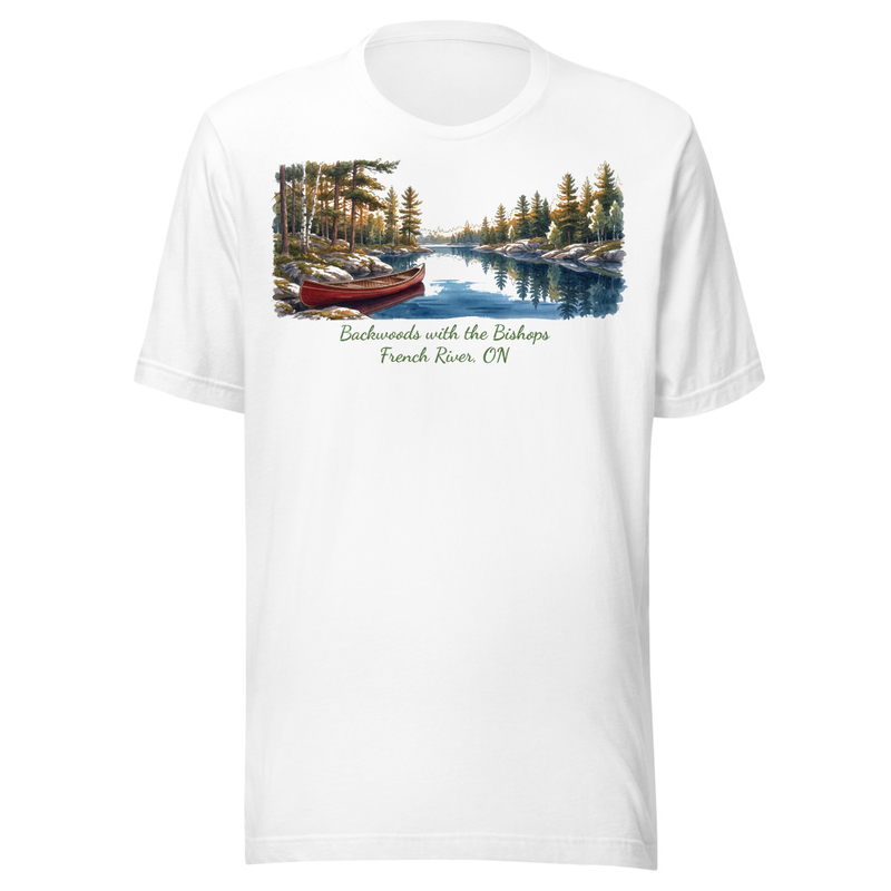French River Canoe Scenic Tee