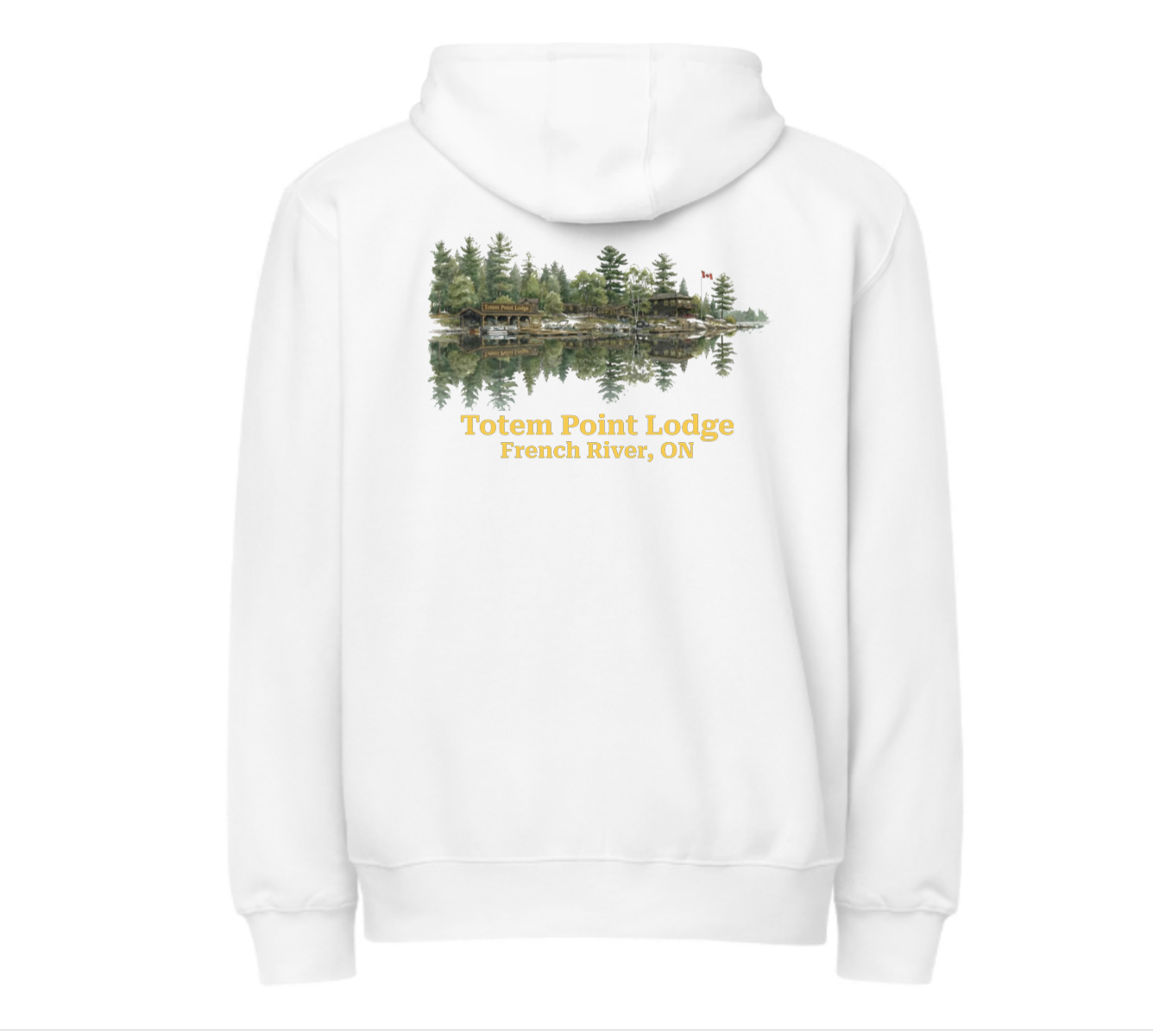 Totem Point Lodge Zipper Hoodie