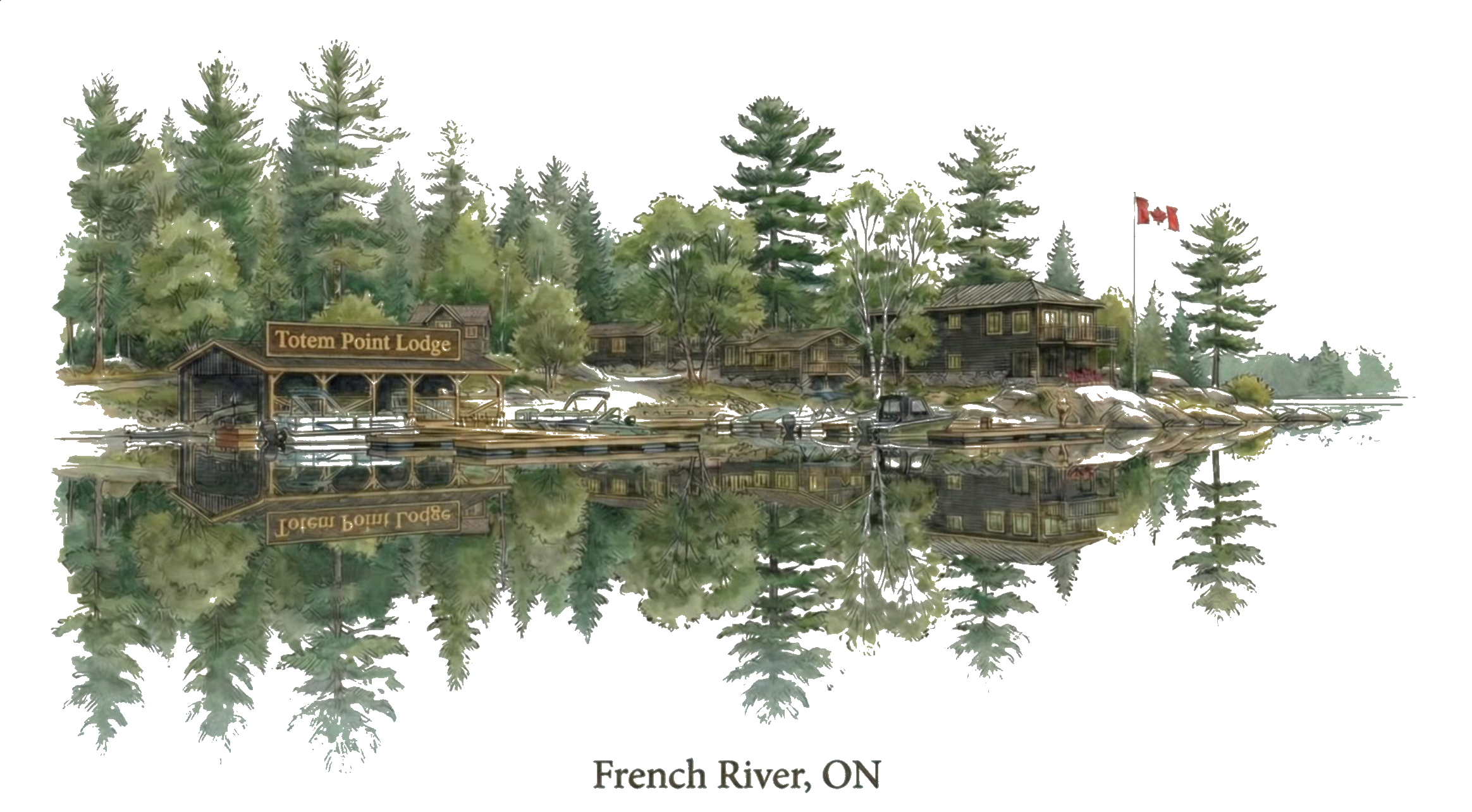 Totem Point Lodge Tee