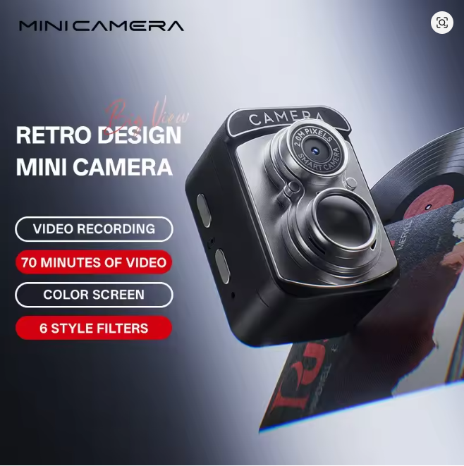 Retro Design Mini Camera