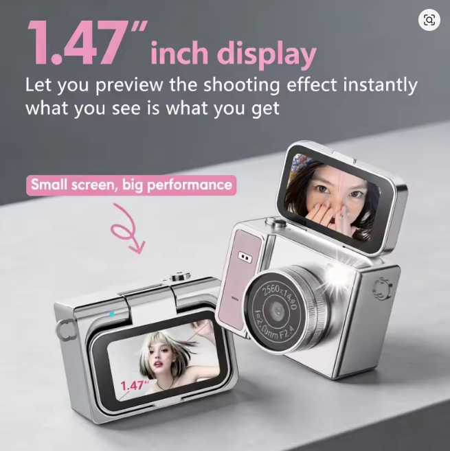 Mini Digital Camera with 1.47'' Display