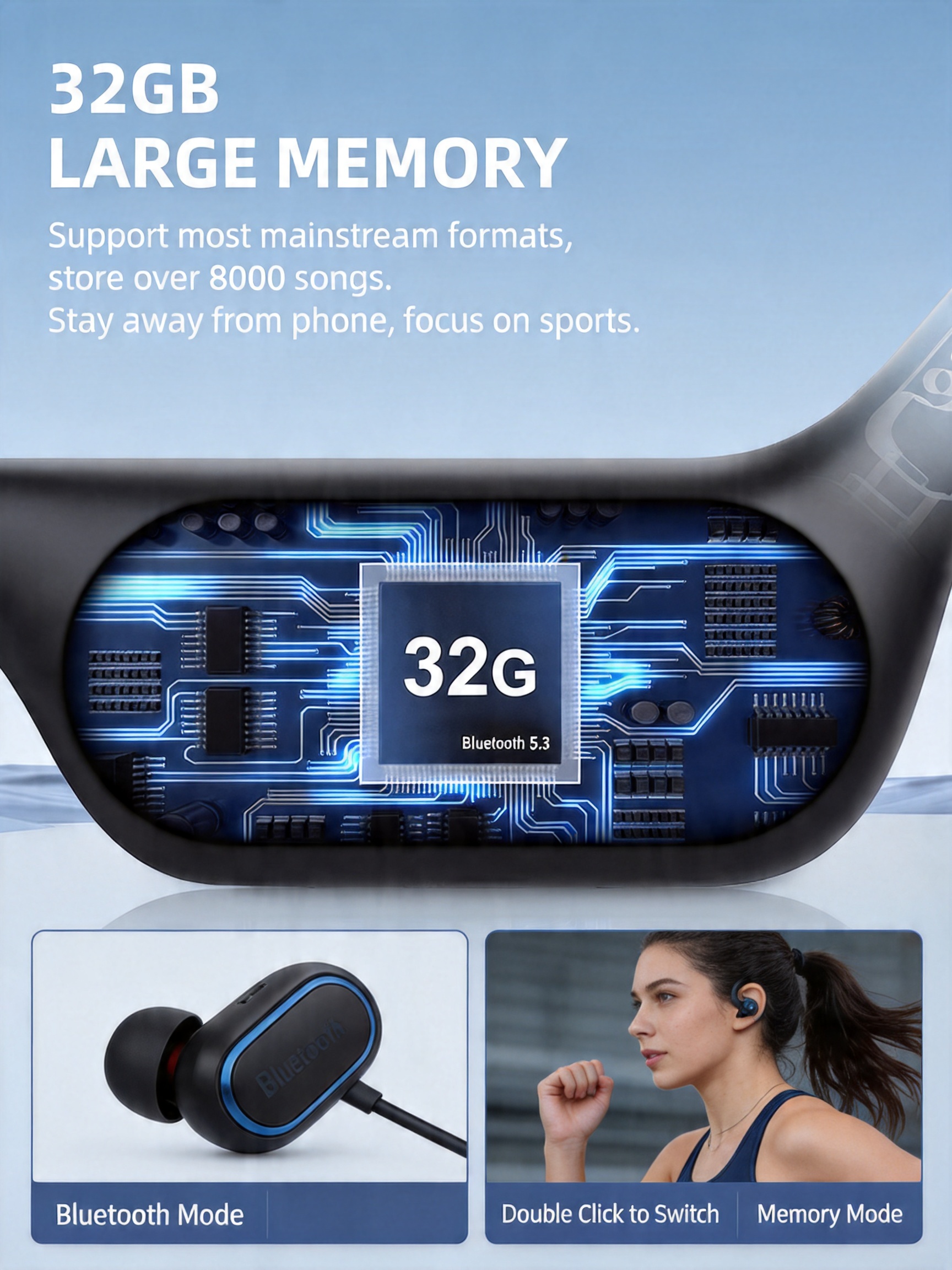 Bone Conduction Headphones