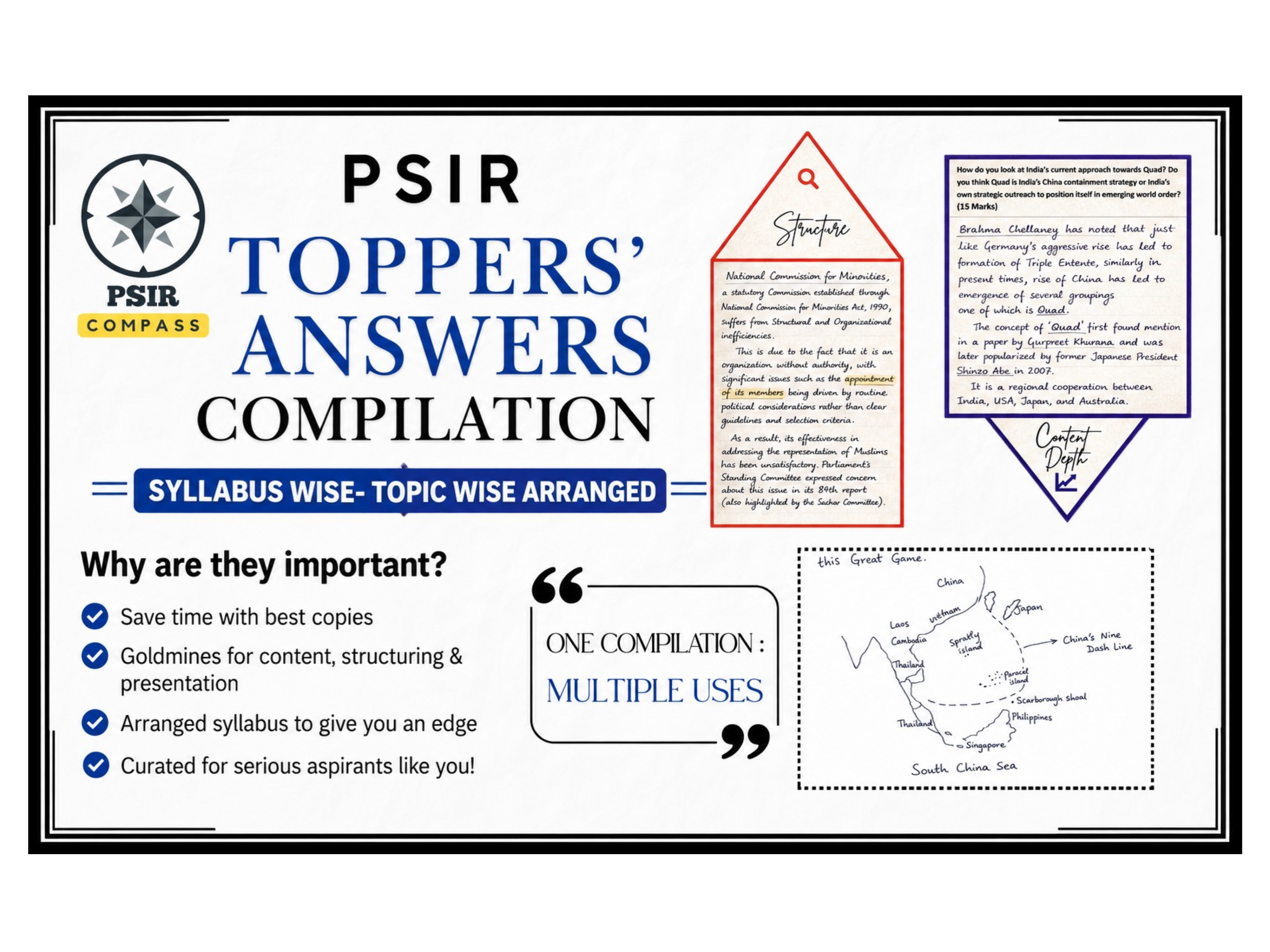 PSIR Toppers Copies Analysis (2026)