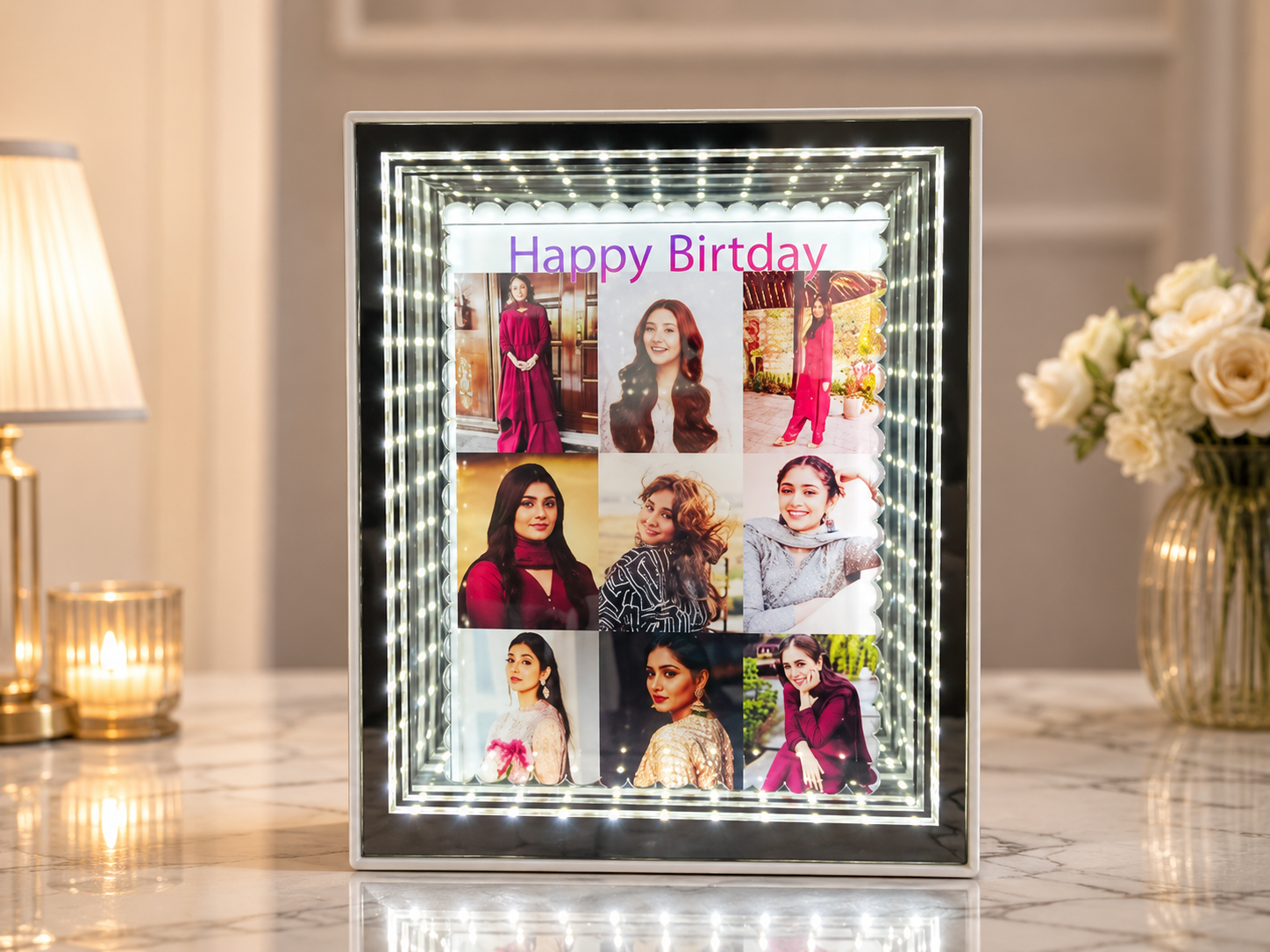 LED Frame Mirror