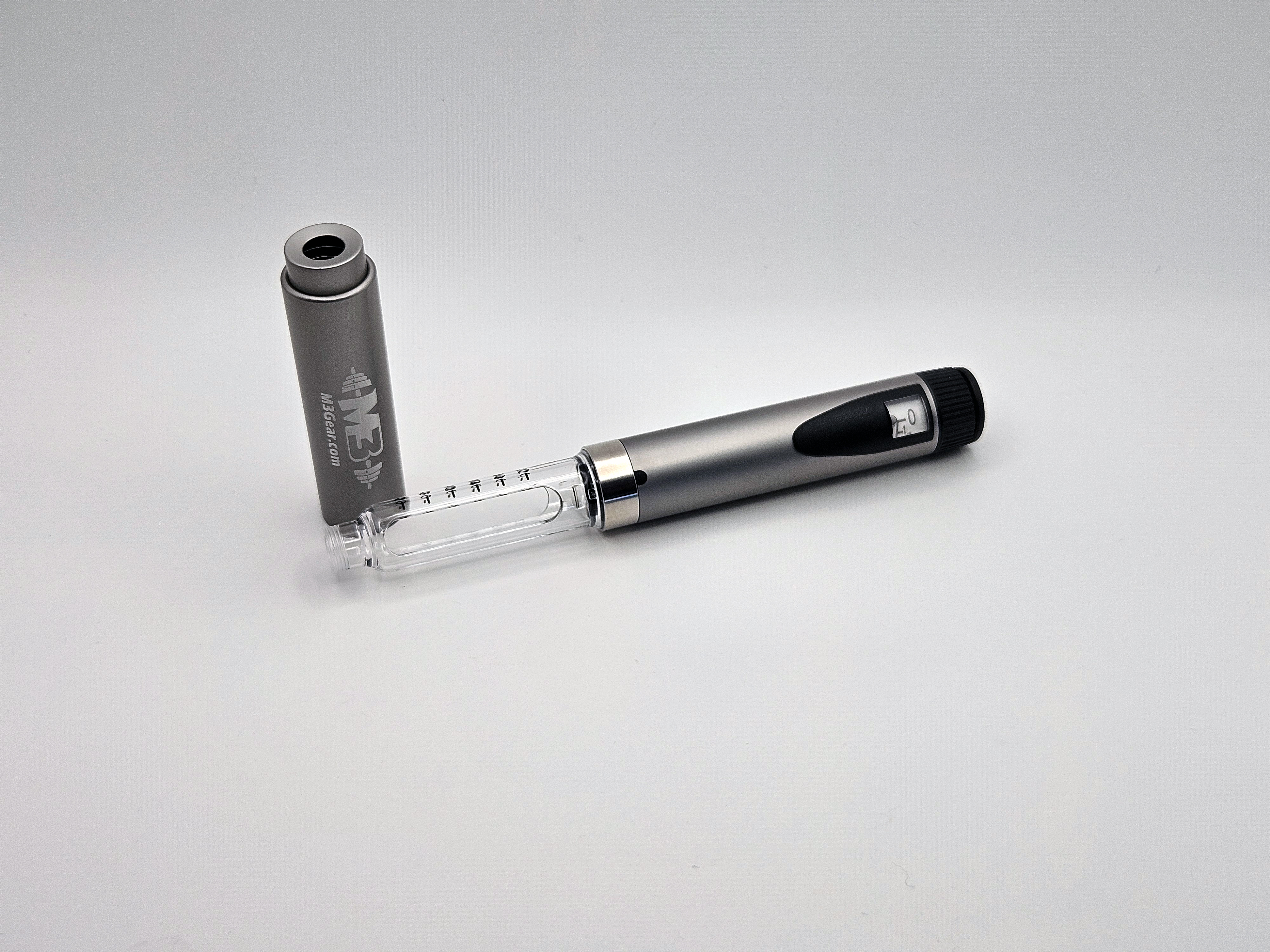 M3 Gear Reusable Peptide & Hormone Replacement Therapy Pen