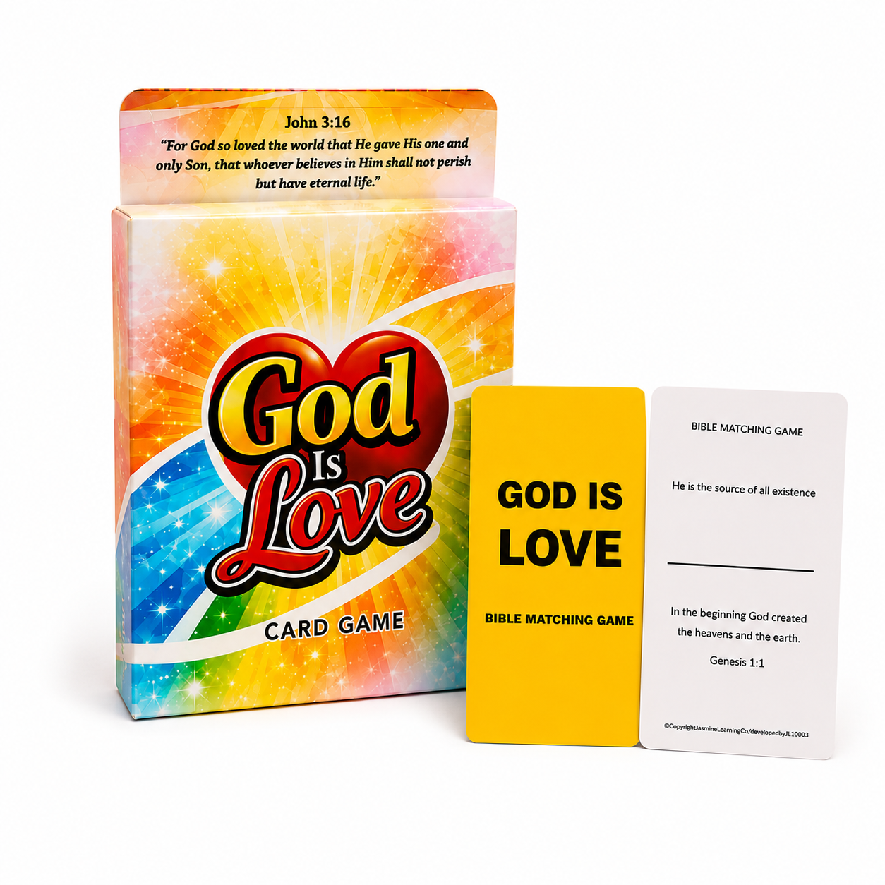 God is Love Bible Matching Game