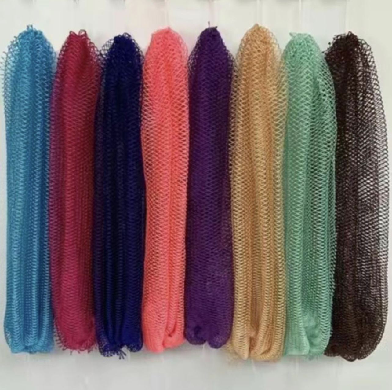 Colorful Mesh Bath Sponges