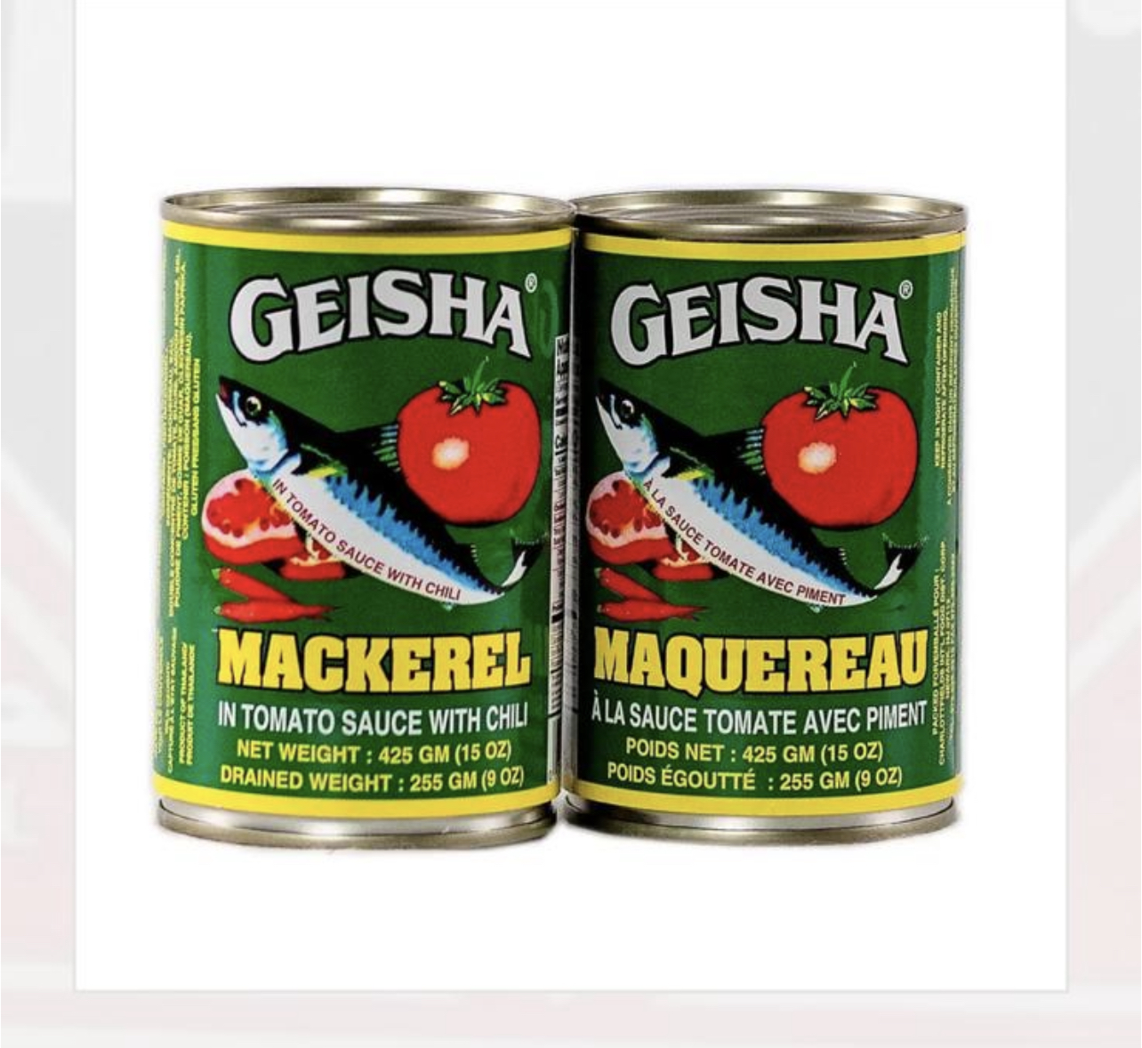 Geisha Mackerel in Tomato Sauce with Chili