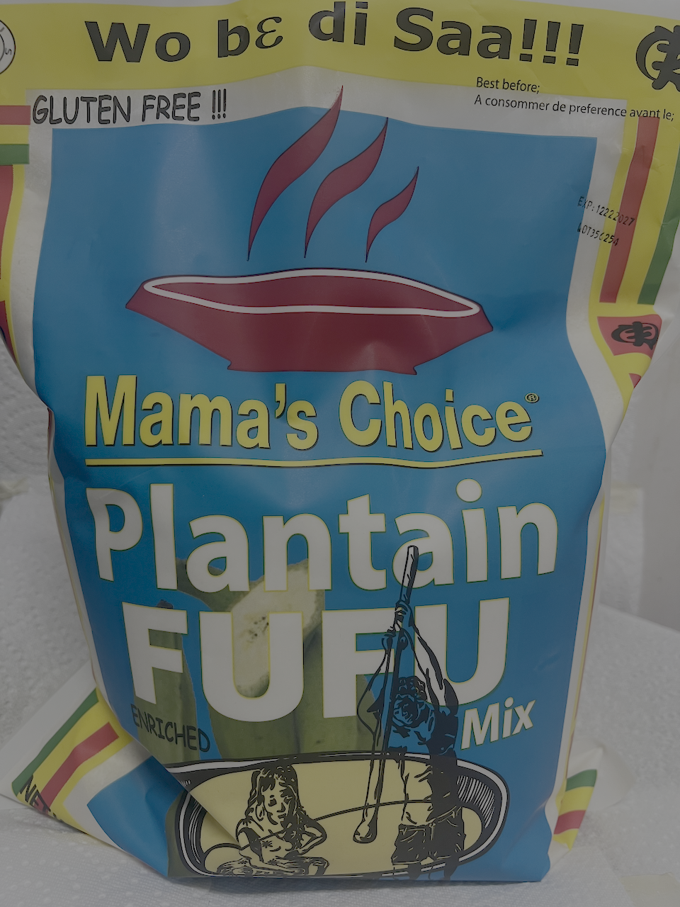 Mama's Choice Plantain Fufu Mix
