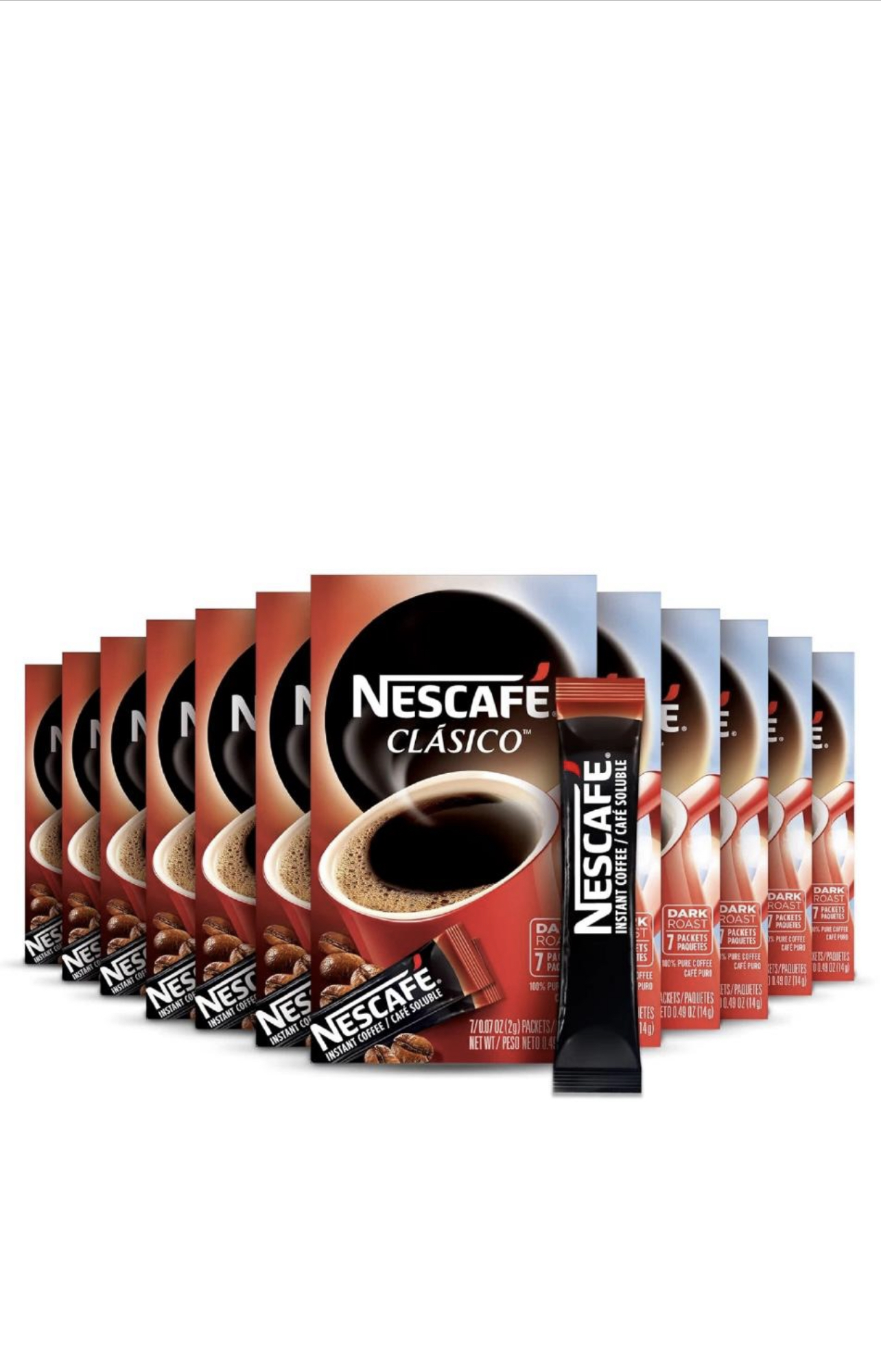 Nescafé Clásico Instant Coffee Sticks