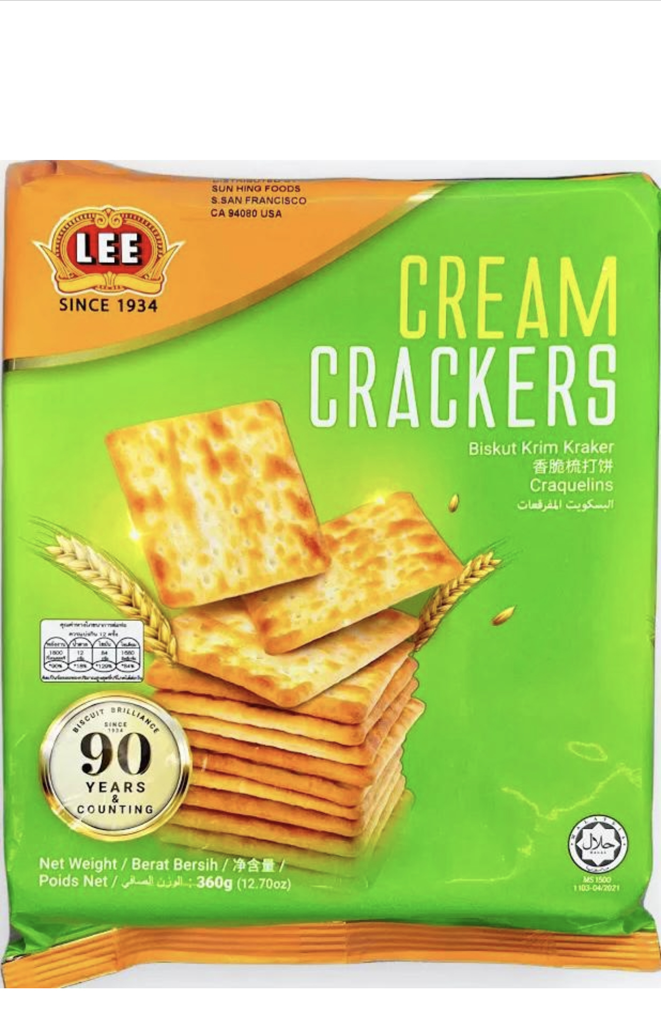 Lee Cream Crackers