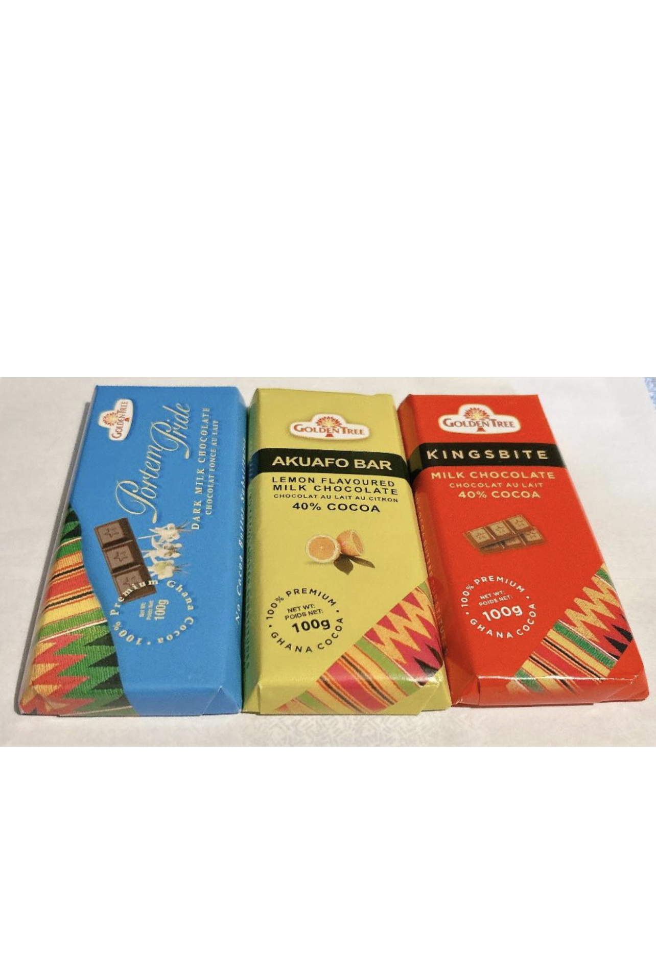 Ghana Chocolate Bar Trio