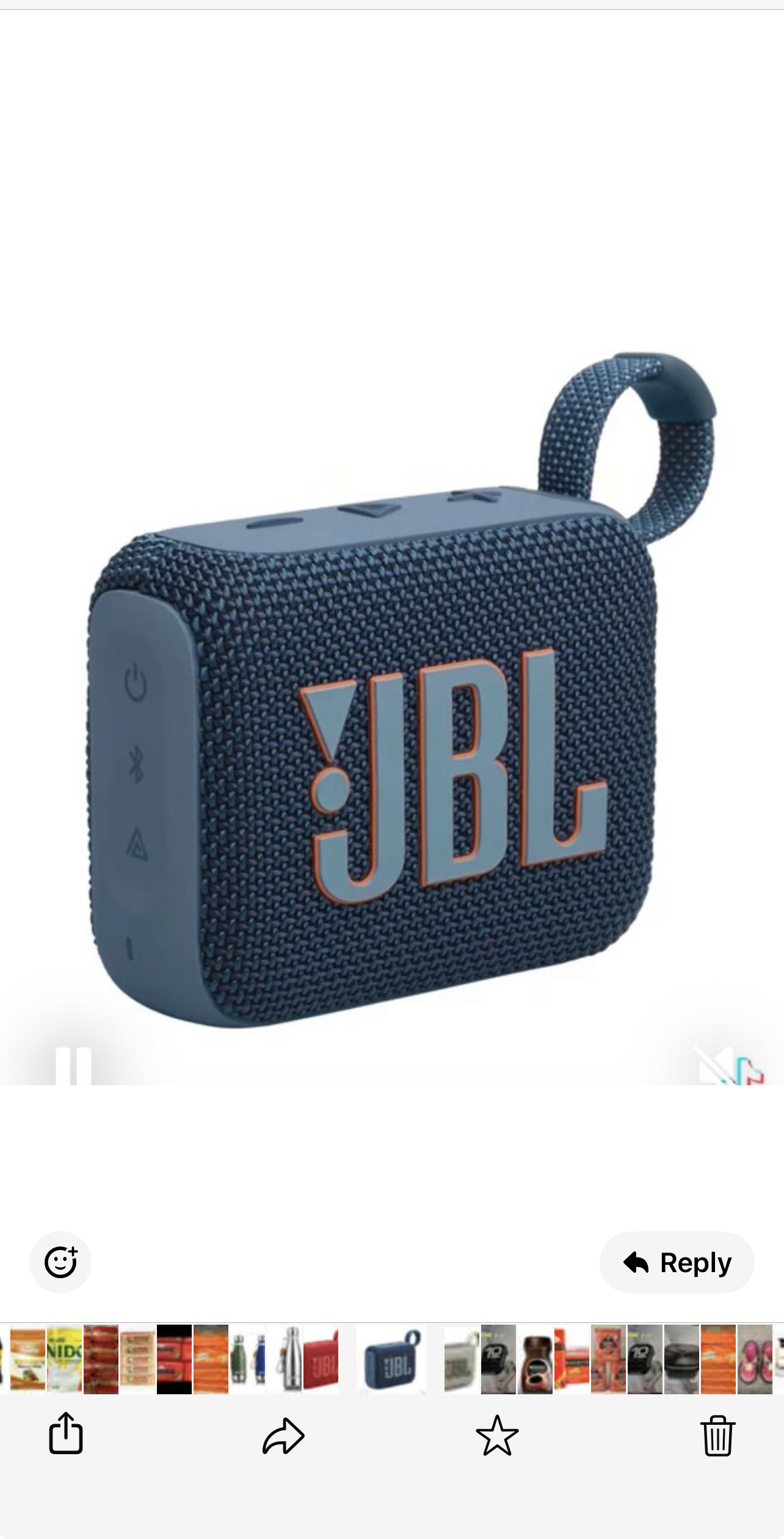 JBL Go 3 Portable Bluetooth Speaker