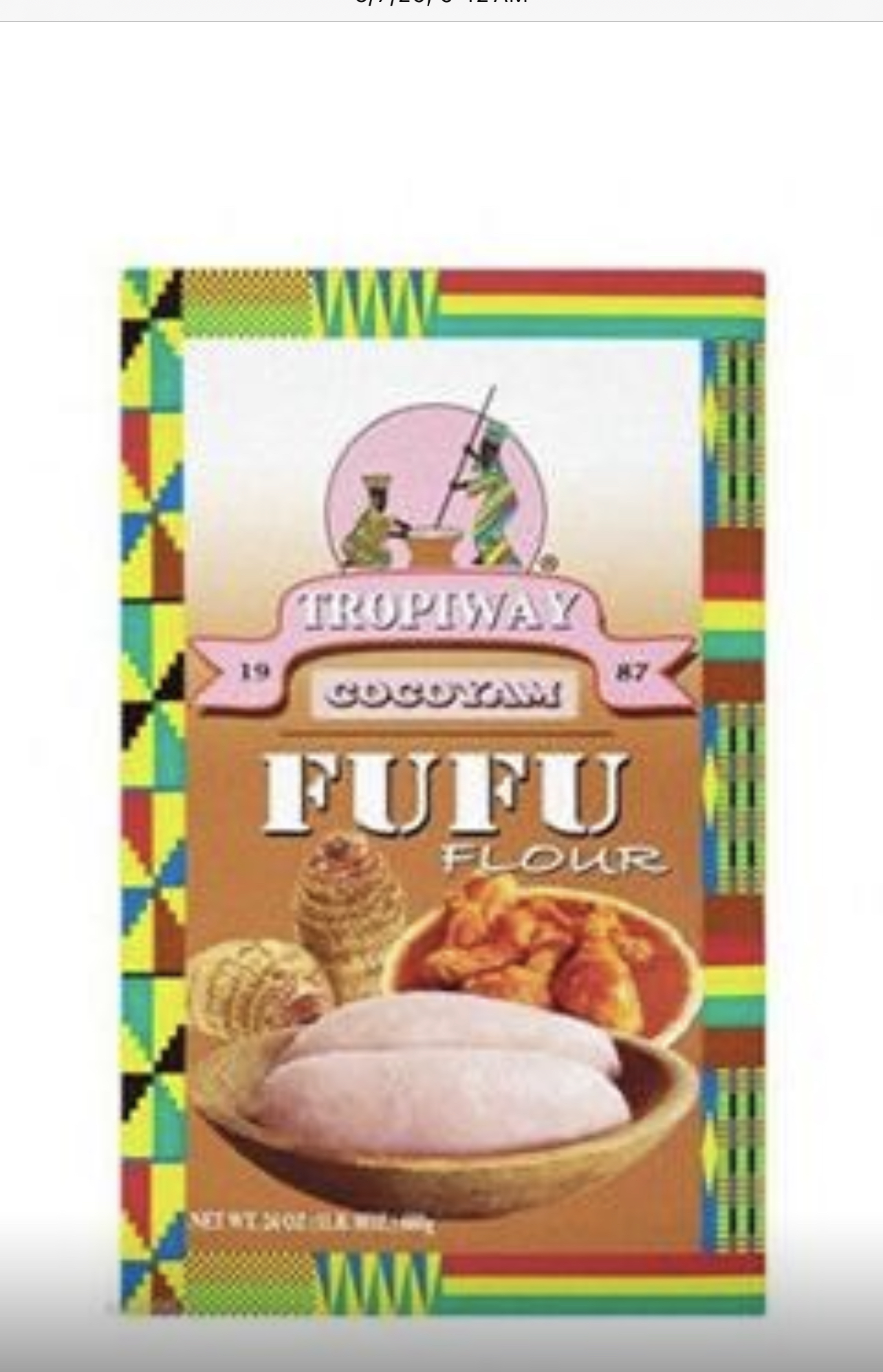 Tropimay Cocoyam Fufu Flour