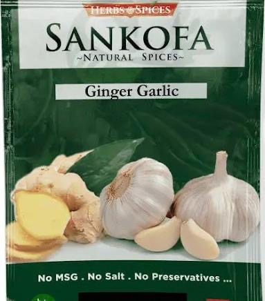 Sankofa Ginger Garlic Natural Spices