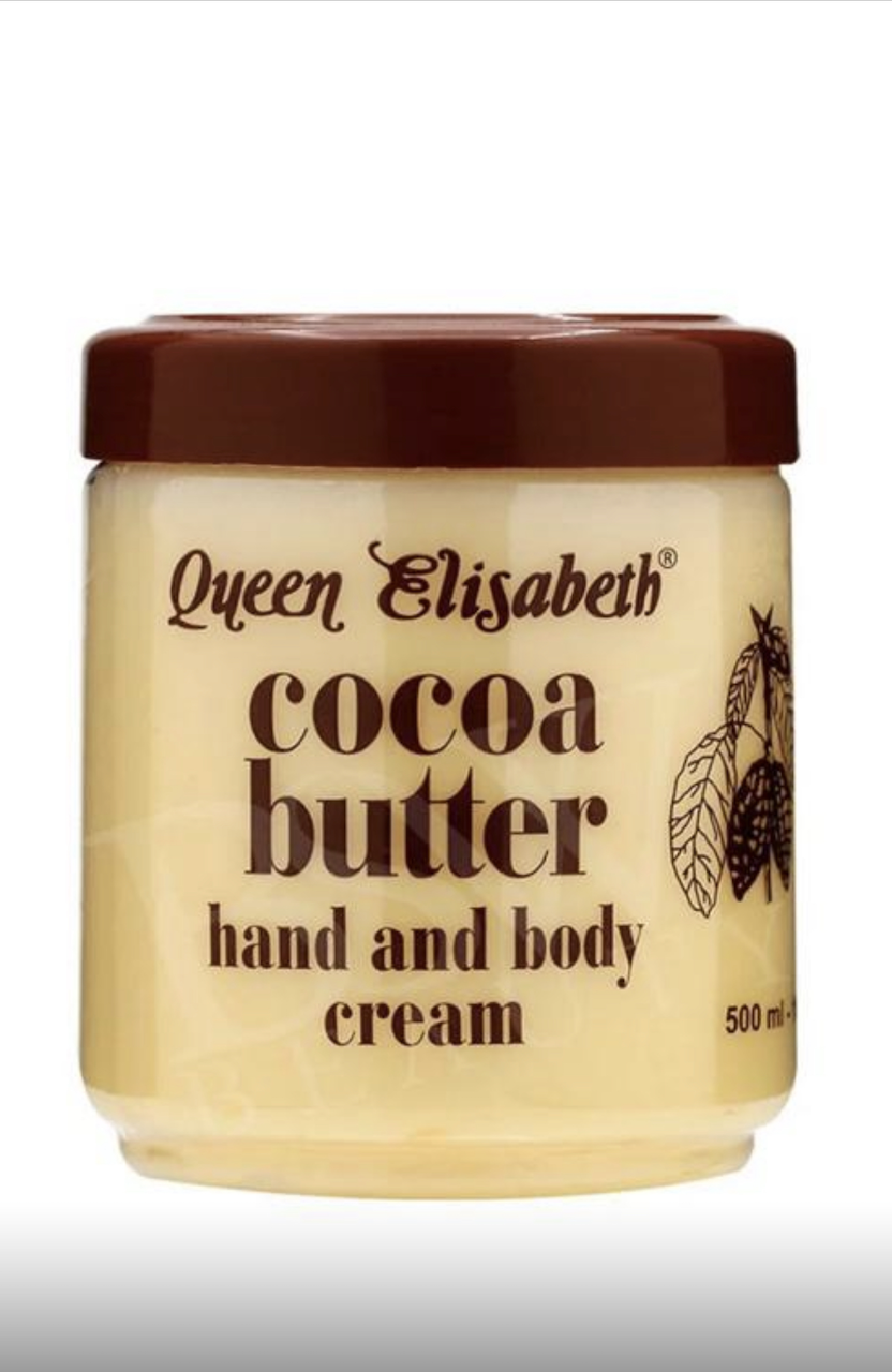 Queen Elisabeth Cocoa Butter Hand and Body Cream