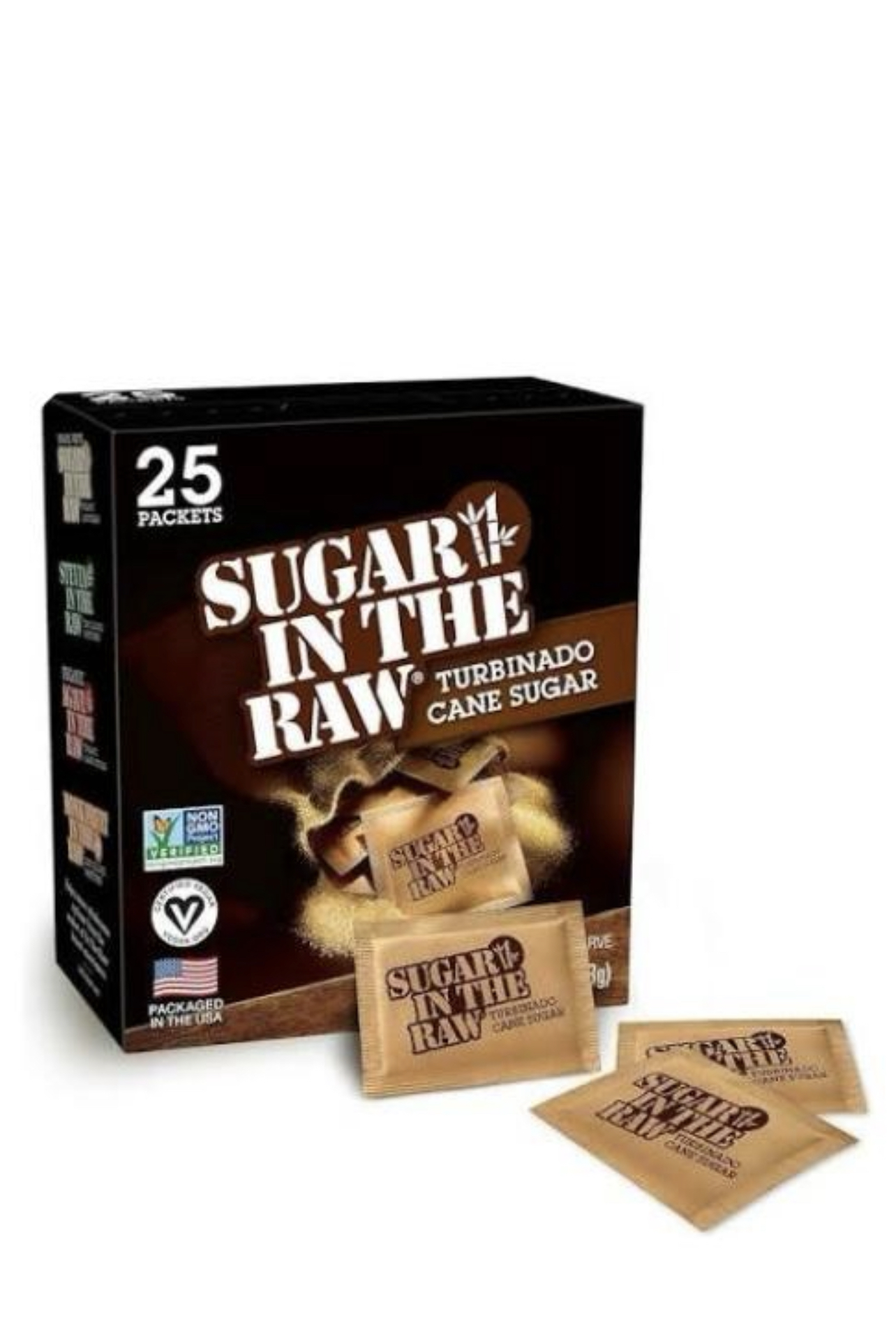Sugar In The Raw Turbinado Cane Sugar Packets