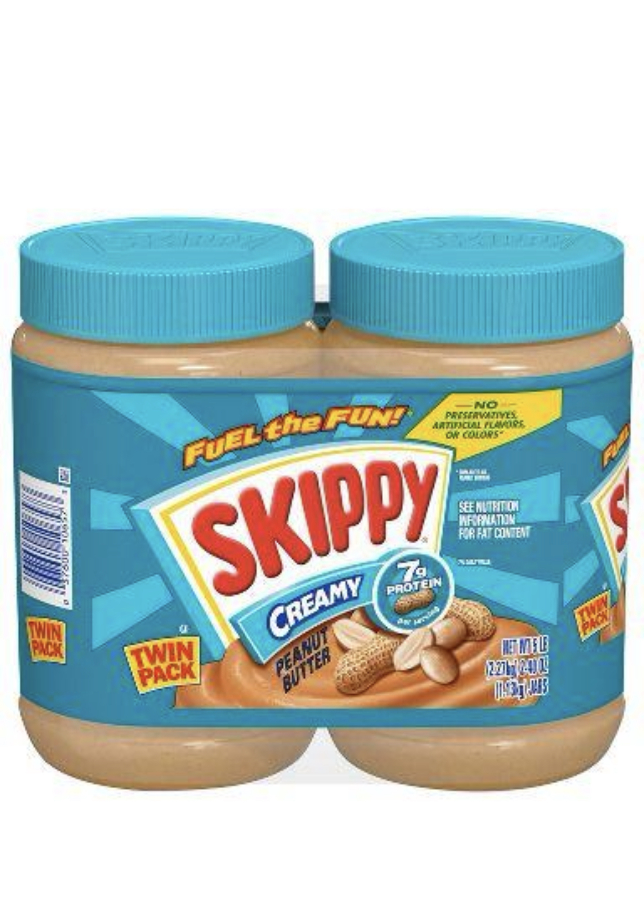 Skippy Creamy Peanut Butter Twin Pack