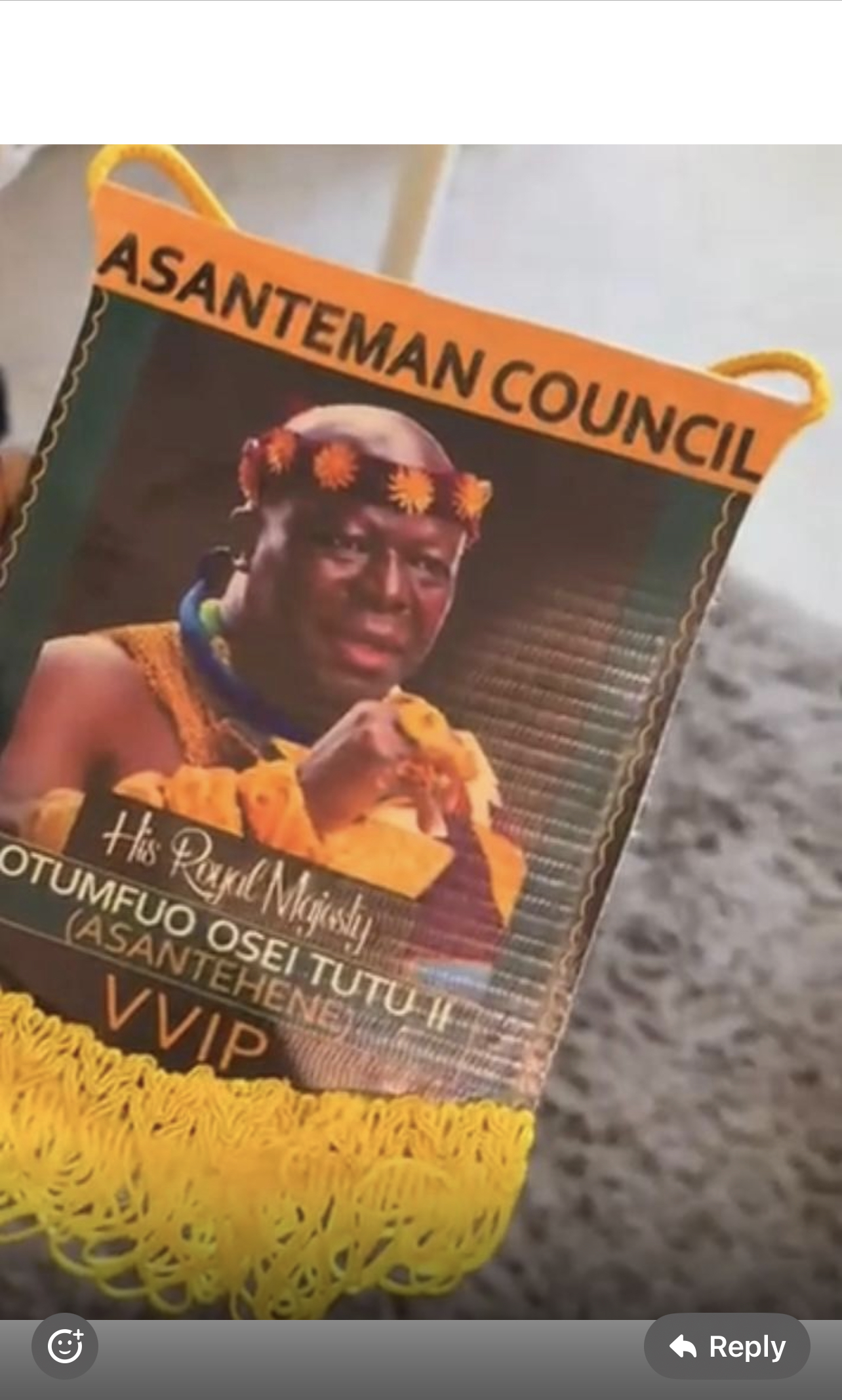 Asanteman Council VVIP Badge