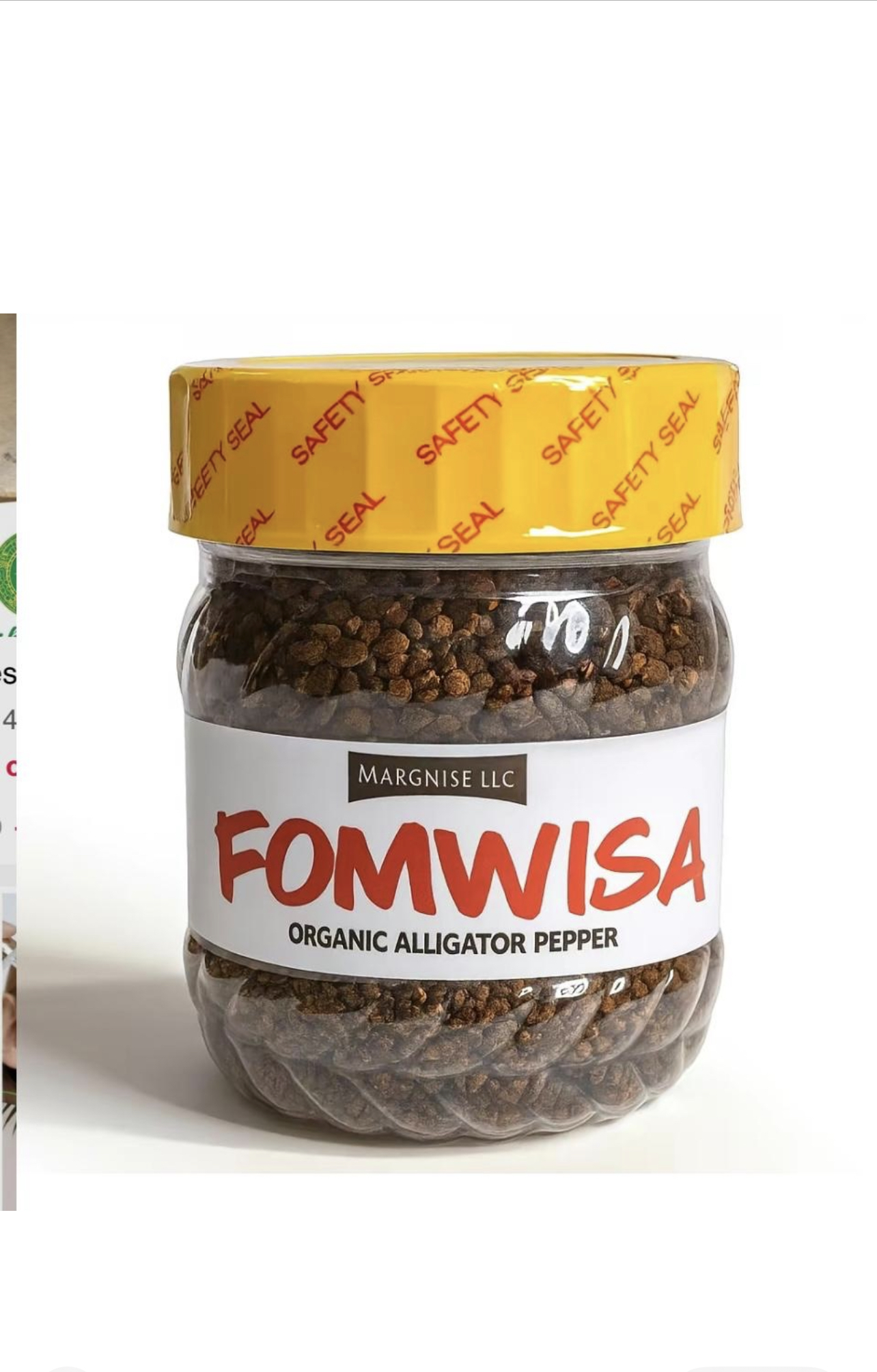 Fomwisa Organic Alligator Pepper