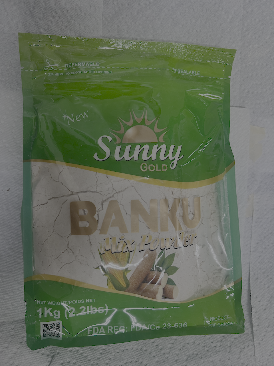 Sunny Gold Banku Mix Powder