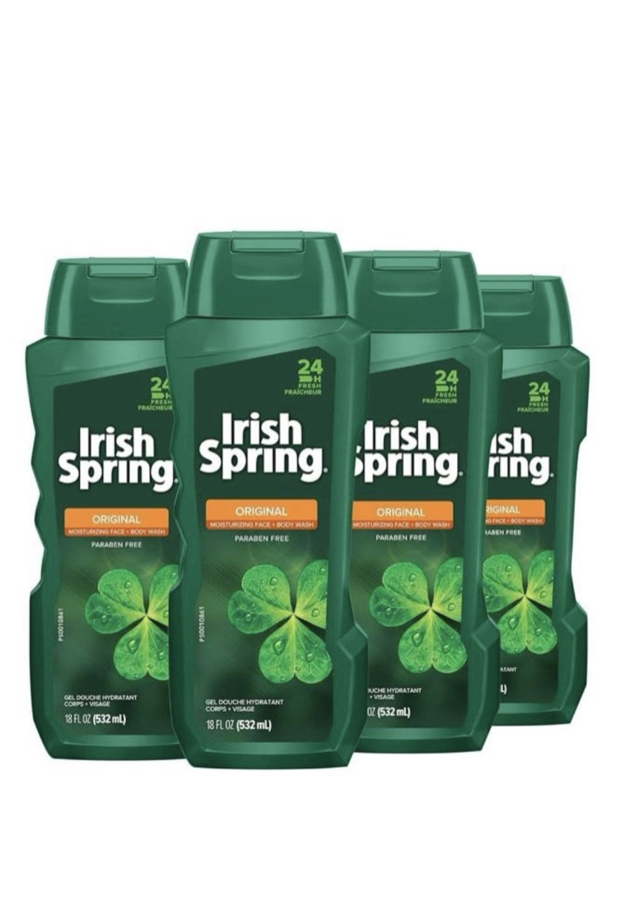 Irish Spring Original Body Wash 4-Pack