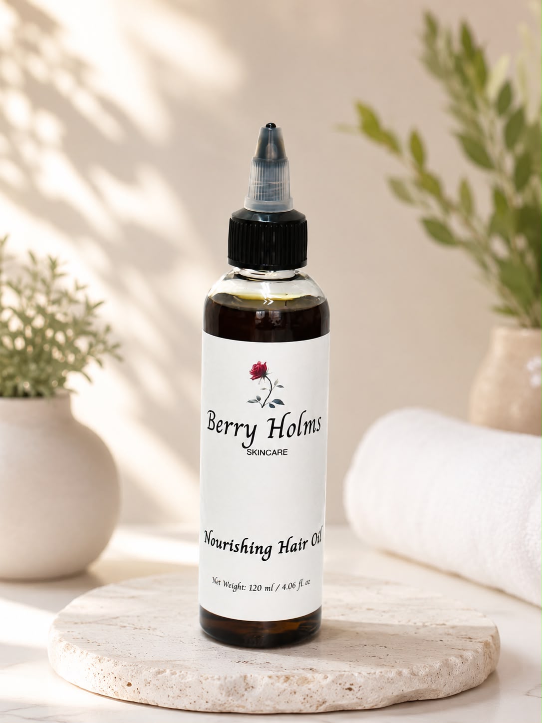 Berry Holms Nourishing Hair Oil Blend
