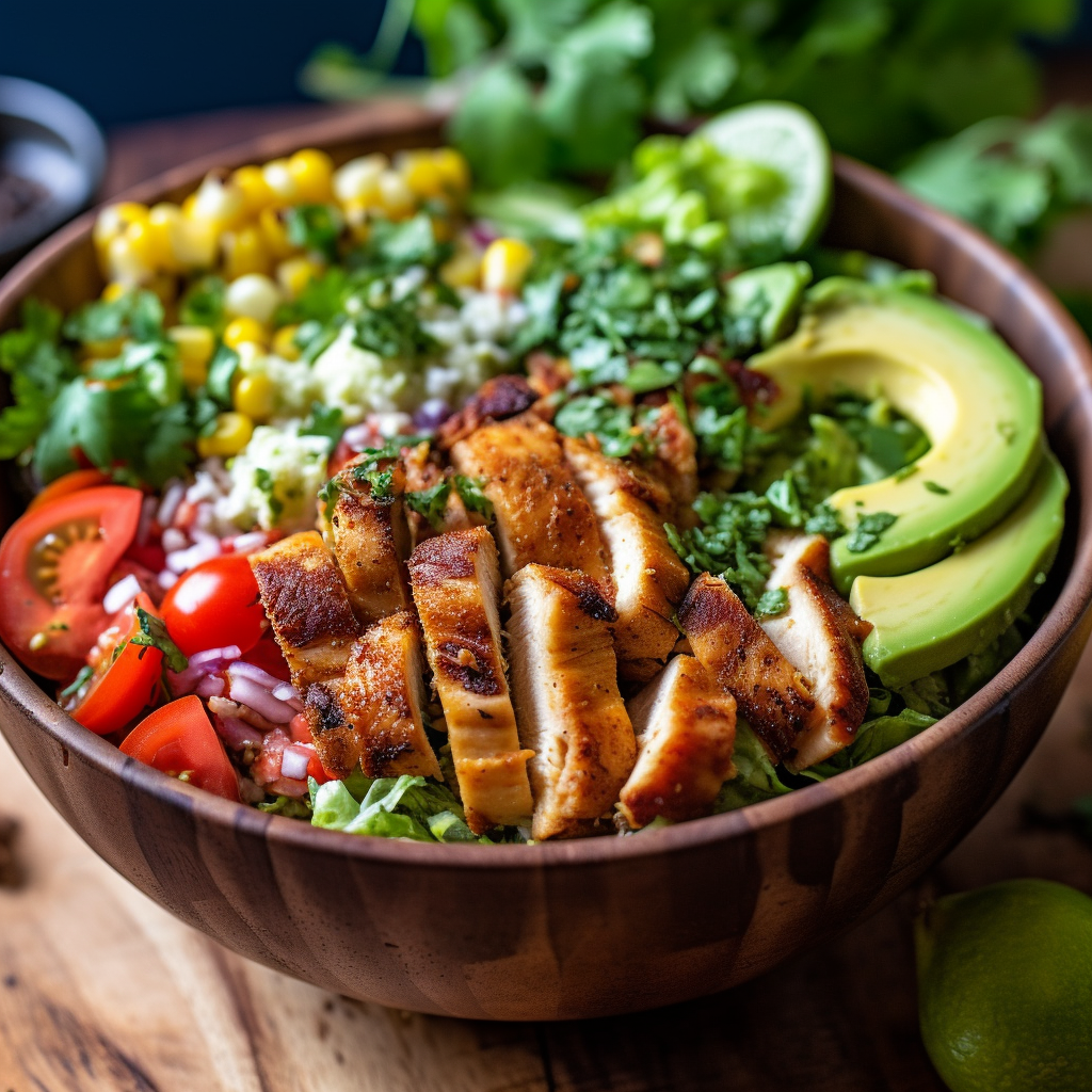 BBQ Chicken Salad