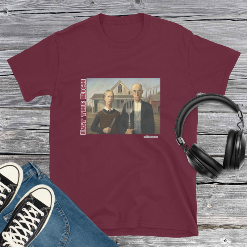 Eat the Rich Desolate Farm Short-Sleeve Unisex T-Shirt