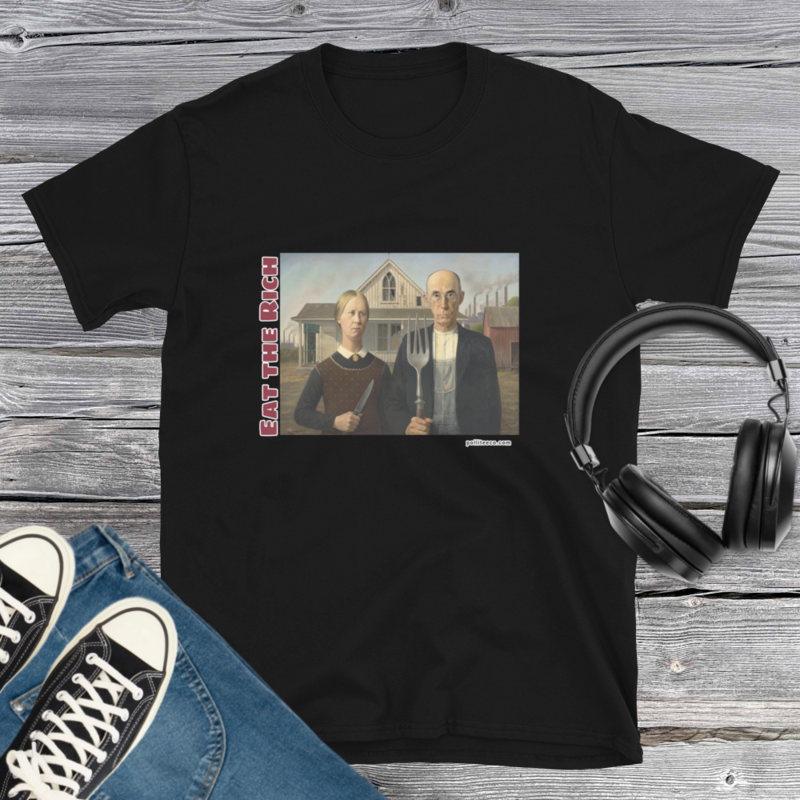 Eat the Rich Desolate Farm Short-Sleeve Unisex T-Shirt