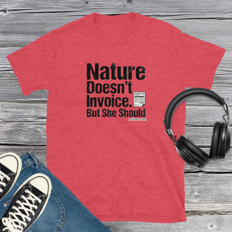 Nature Doesn't Invoice but should T-Shirt
