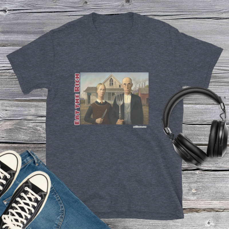 Eat the Rich Desolate Farm Short-Sleeve Unisex T-Shirt