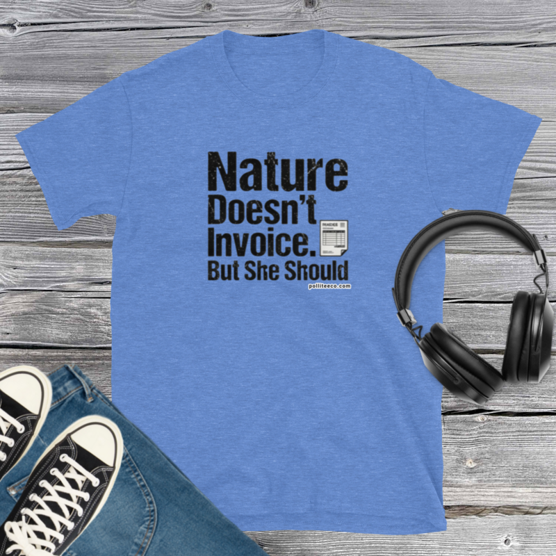 Nature Doesn't Invoice but should T-Shirt