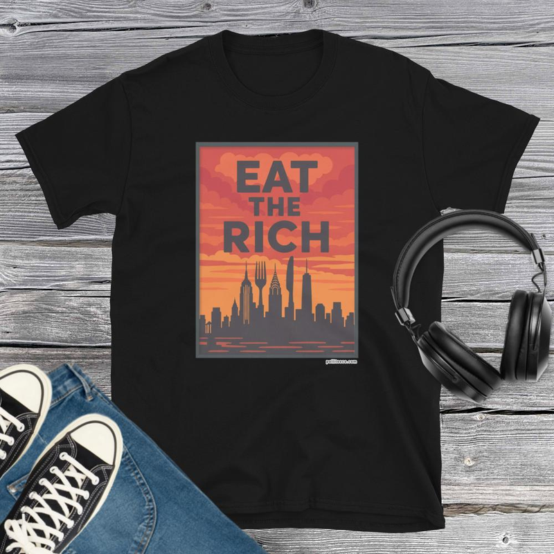 City of Famine Eat the Rich T-Shirt