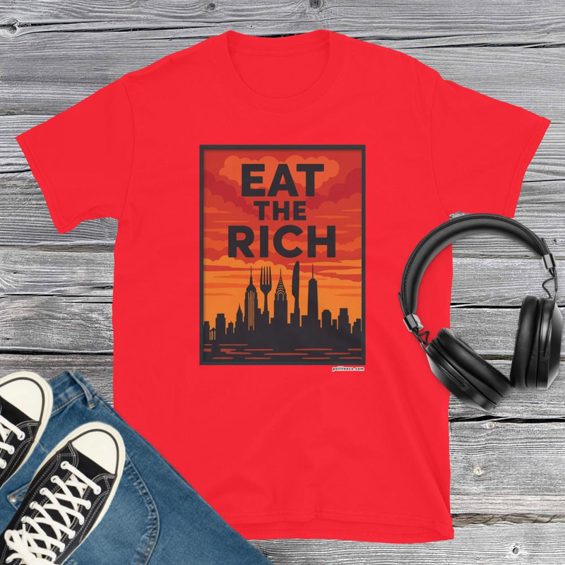 City of Famine Eat the Rich T-Shirt