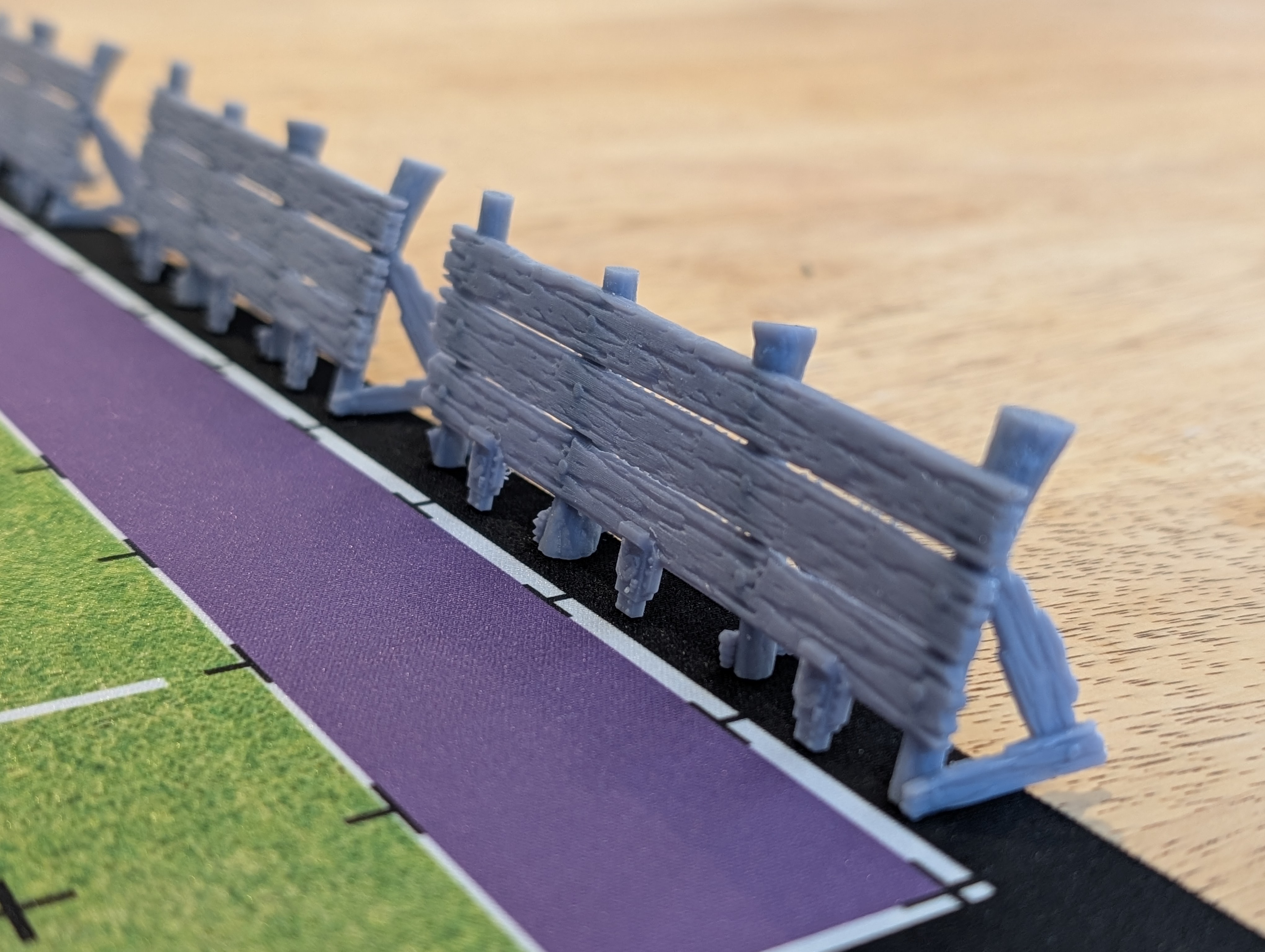 3D Resin Printed Model Advertising Boards