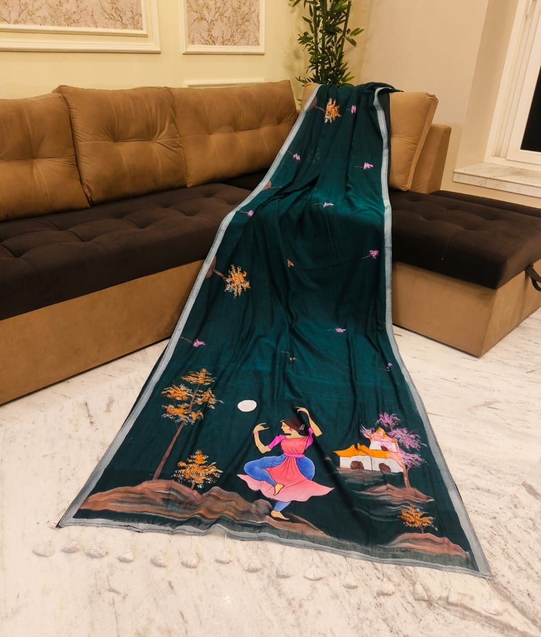 Mul cotton handprint