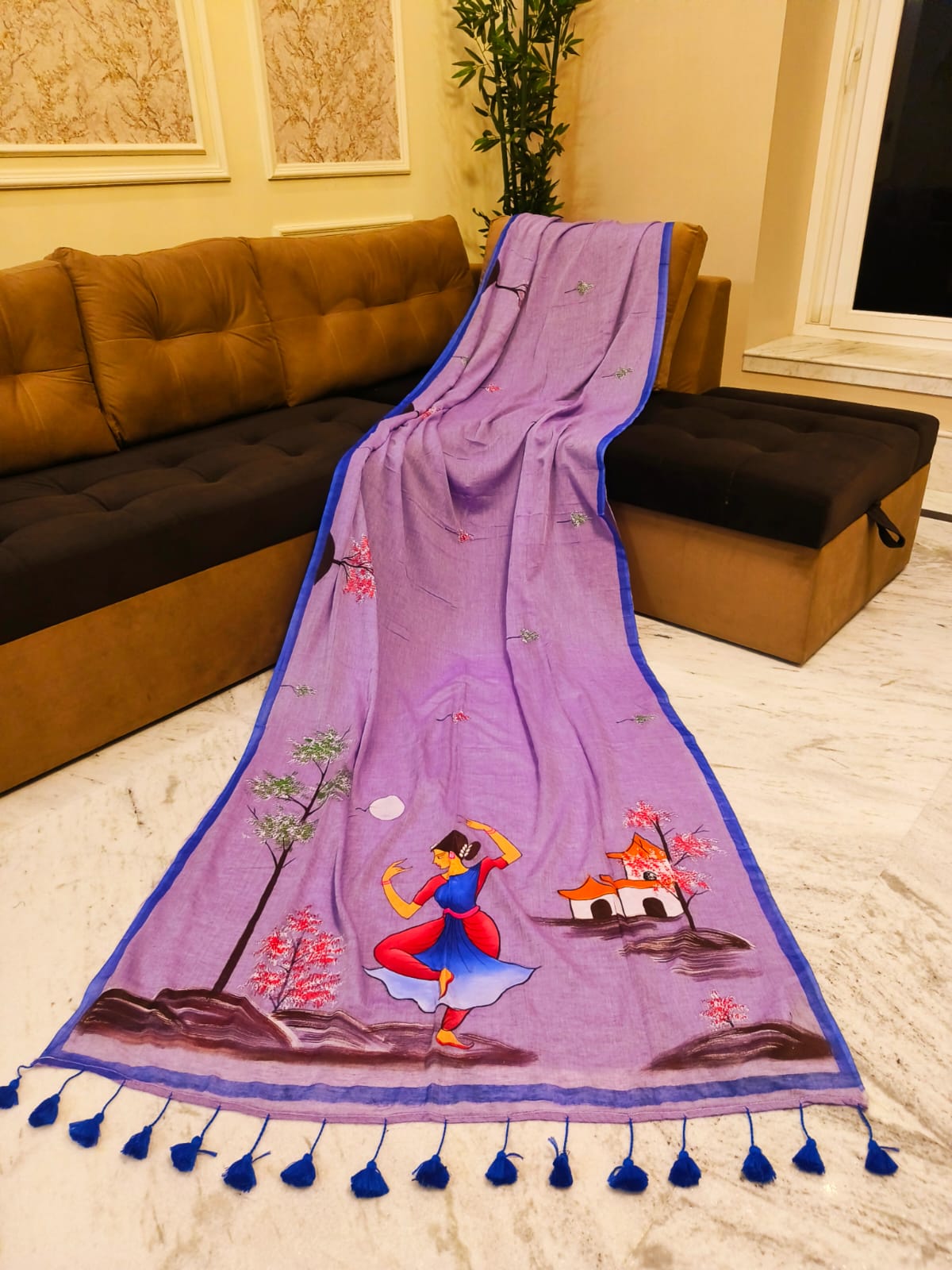 Mul cotton handprint