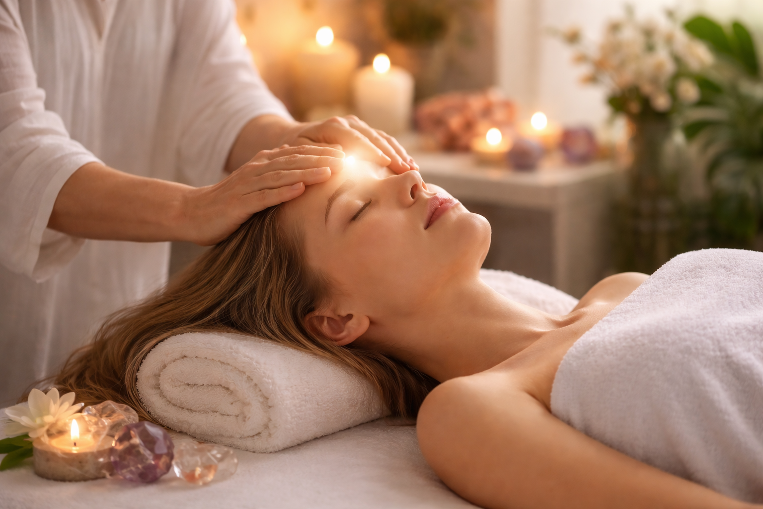 Energy Healing with elements of Craniosacral Therapy