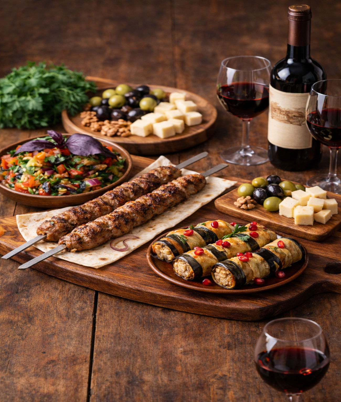 BBQ & Azerbaijani Wine Experience