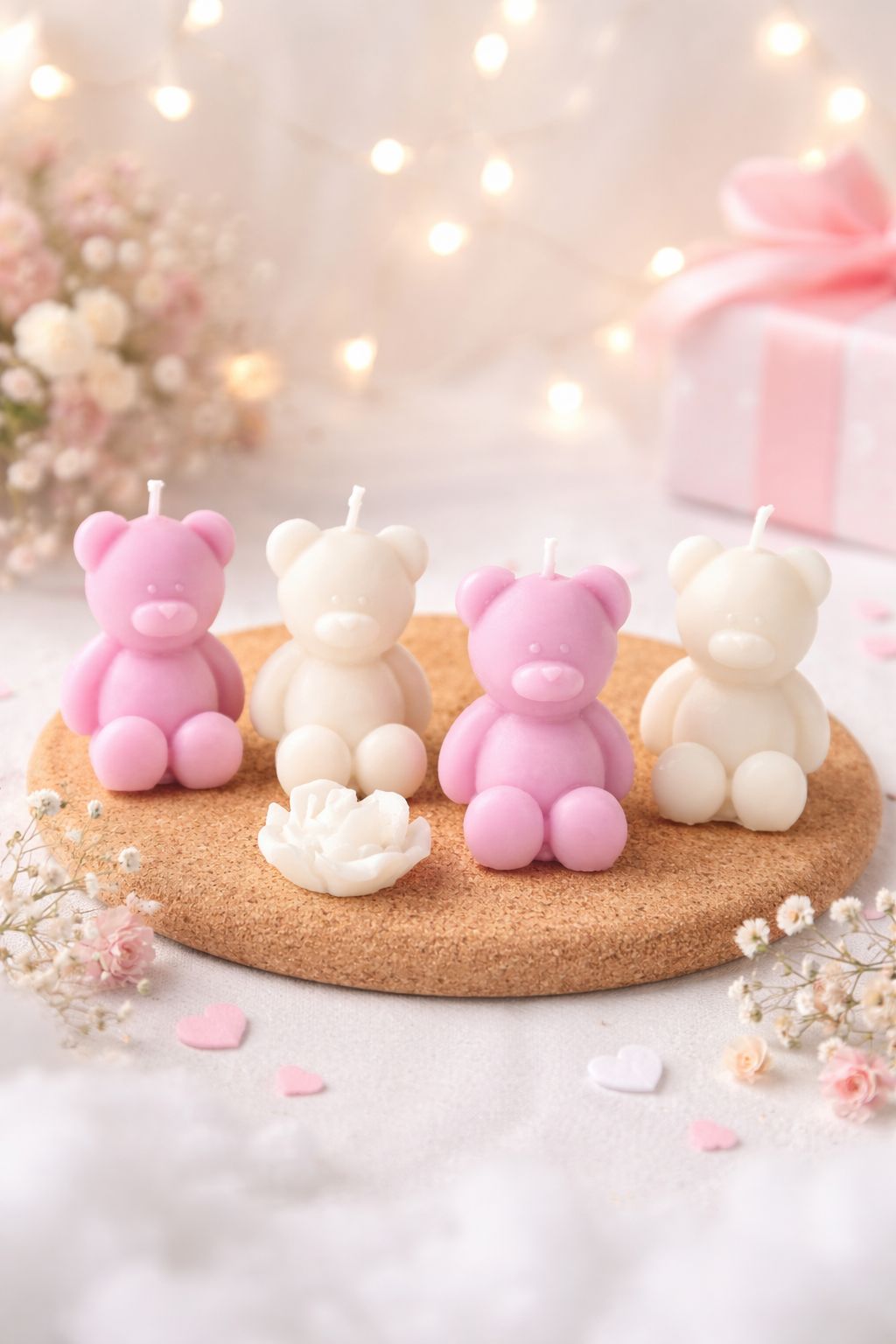 Velas en forma de osito MINI