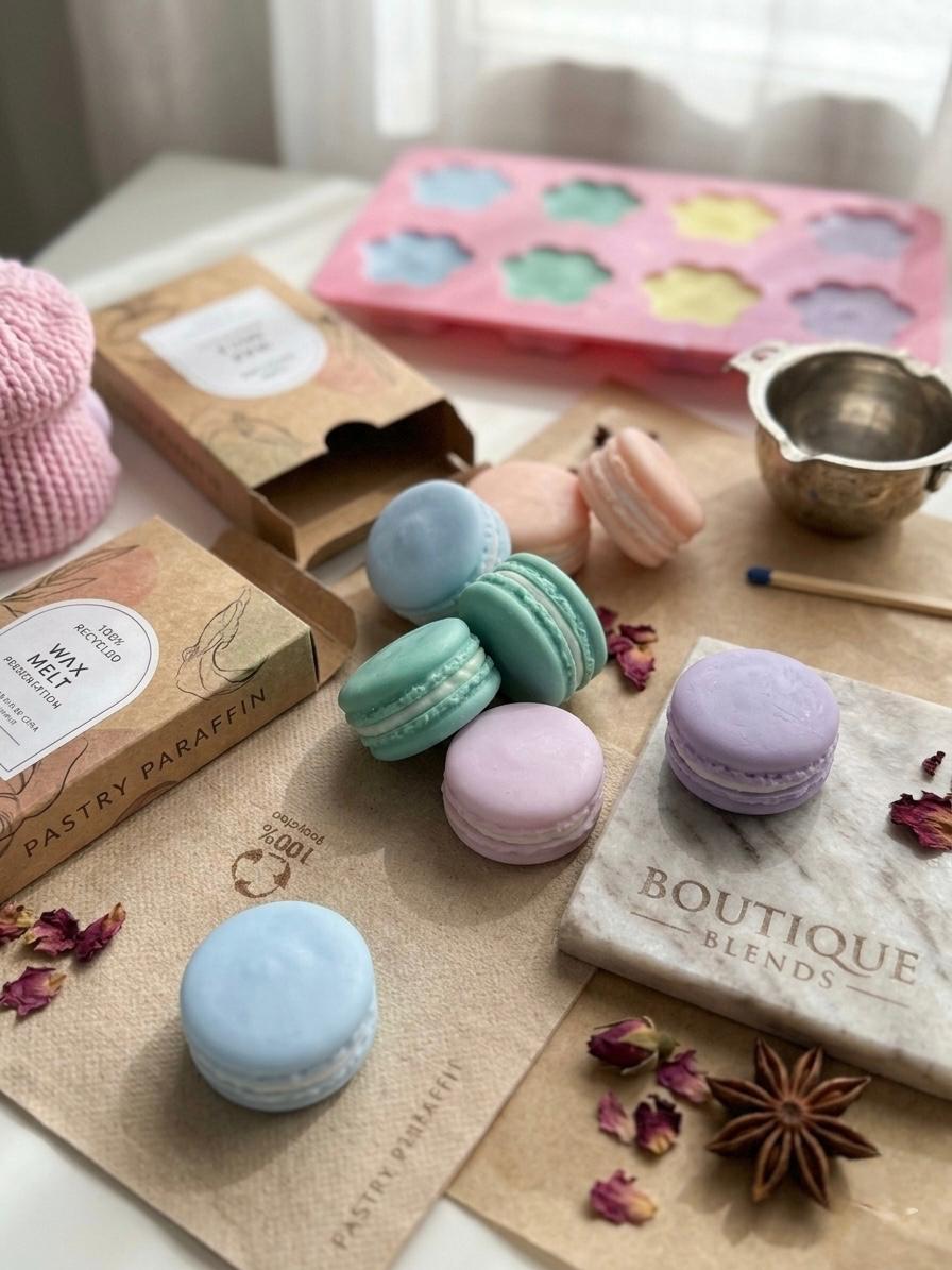 WAX MELTS "L" Macarons Artesanales