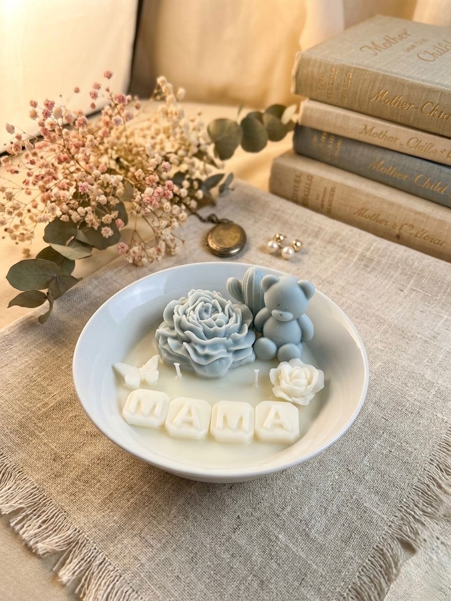 Set de velas decorativas mamá