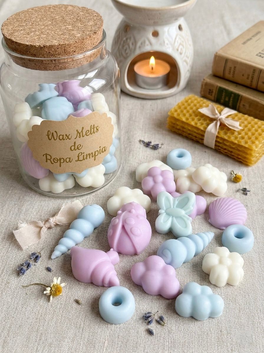 WAX MELTS con aroma a ropa limpia