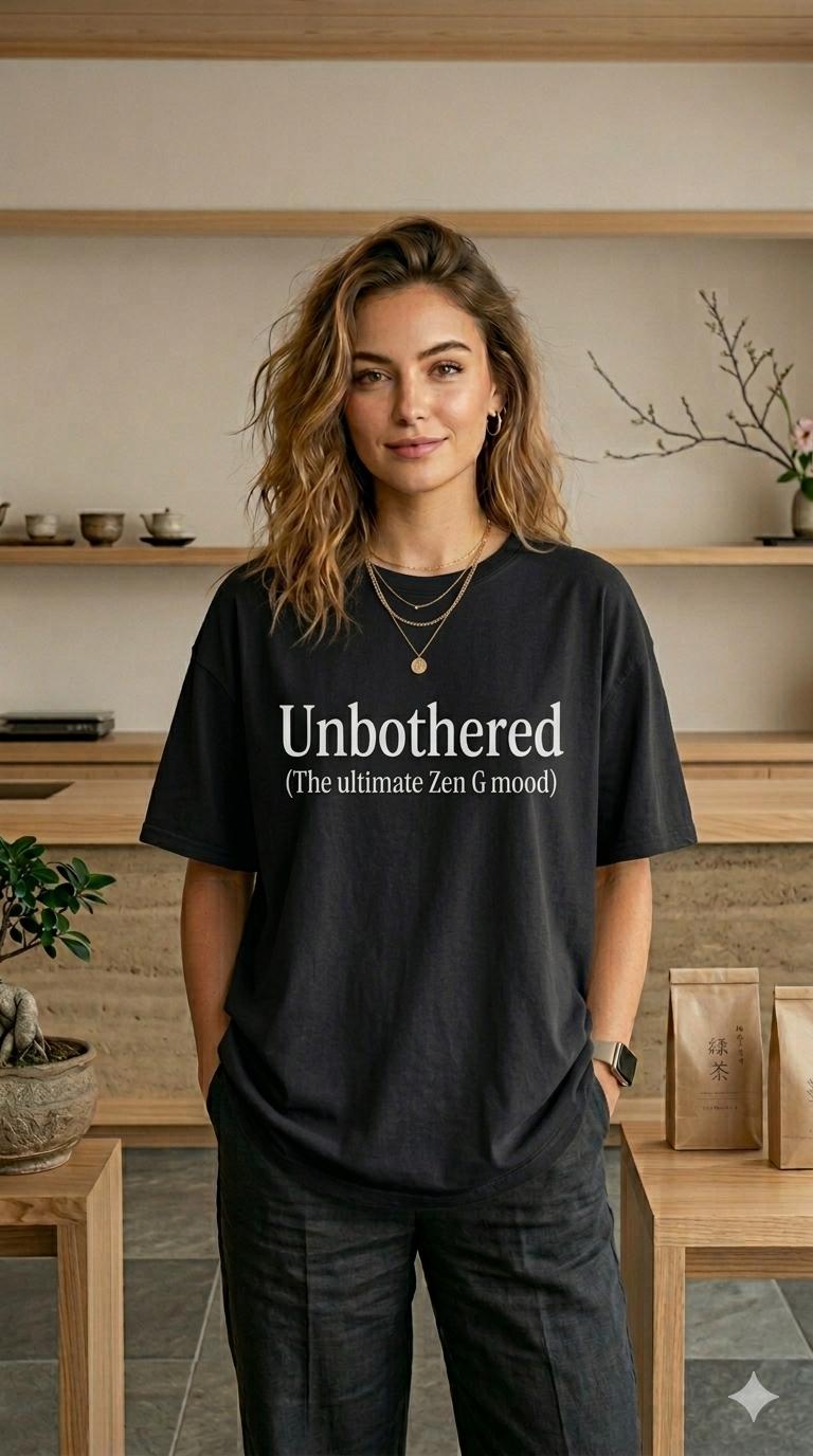 Unbothered Brown T-Shirt