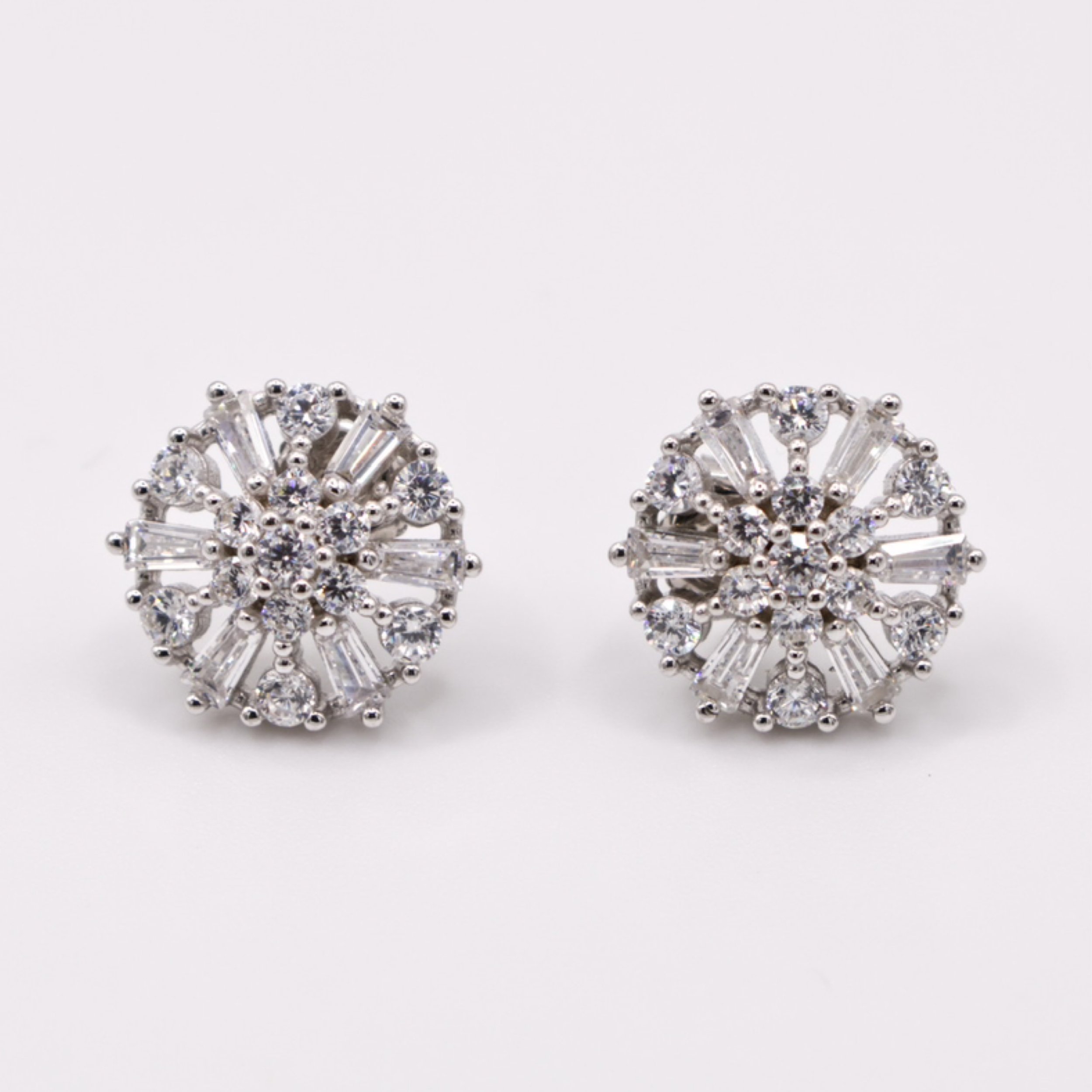 The Radiant Petite Halo Studs