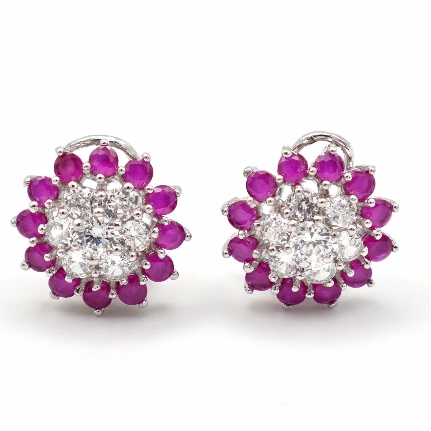 The Flora Ruby Studs