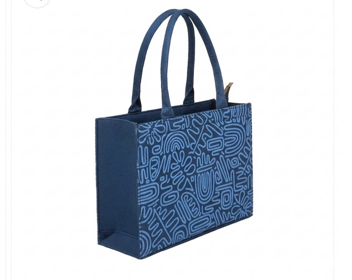 The Blue Bloom Tote