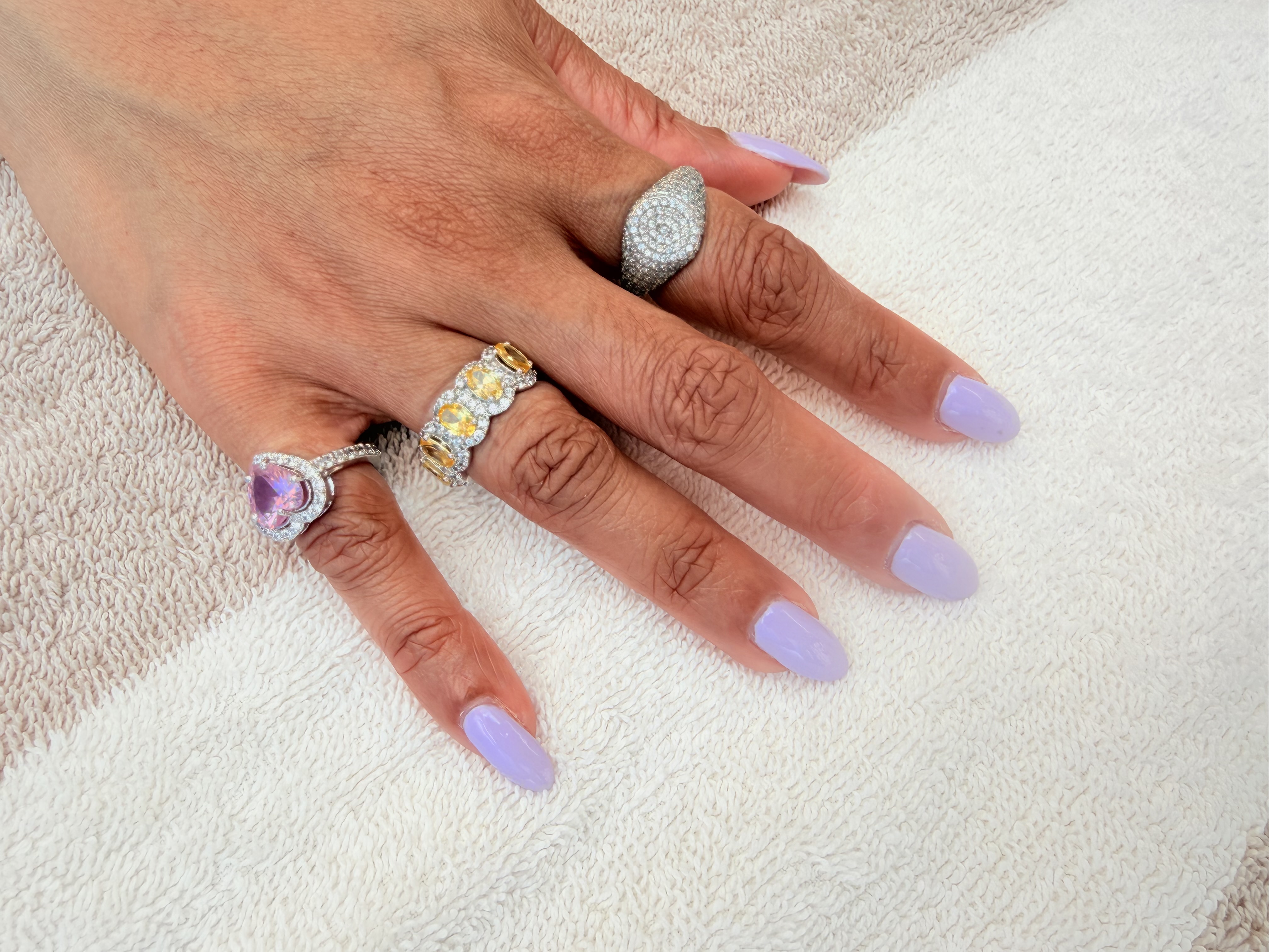 The Citrine-Hue Stackable Band