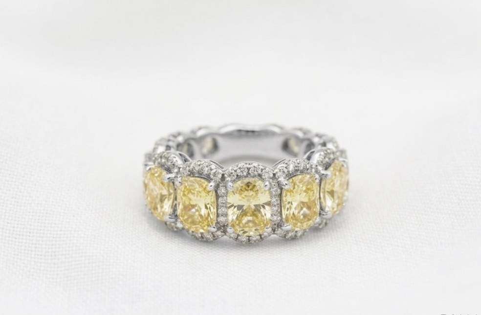 The Citrine-Hue Stackable Band